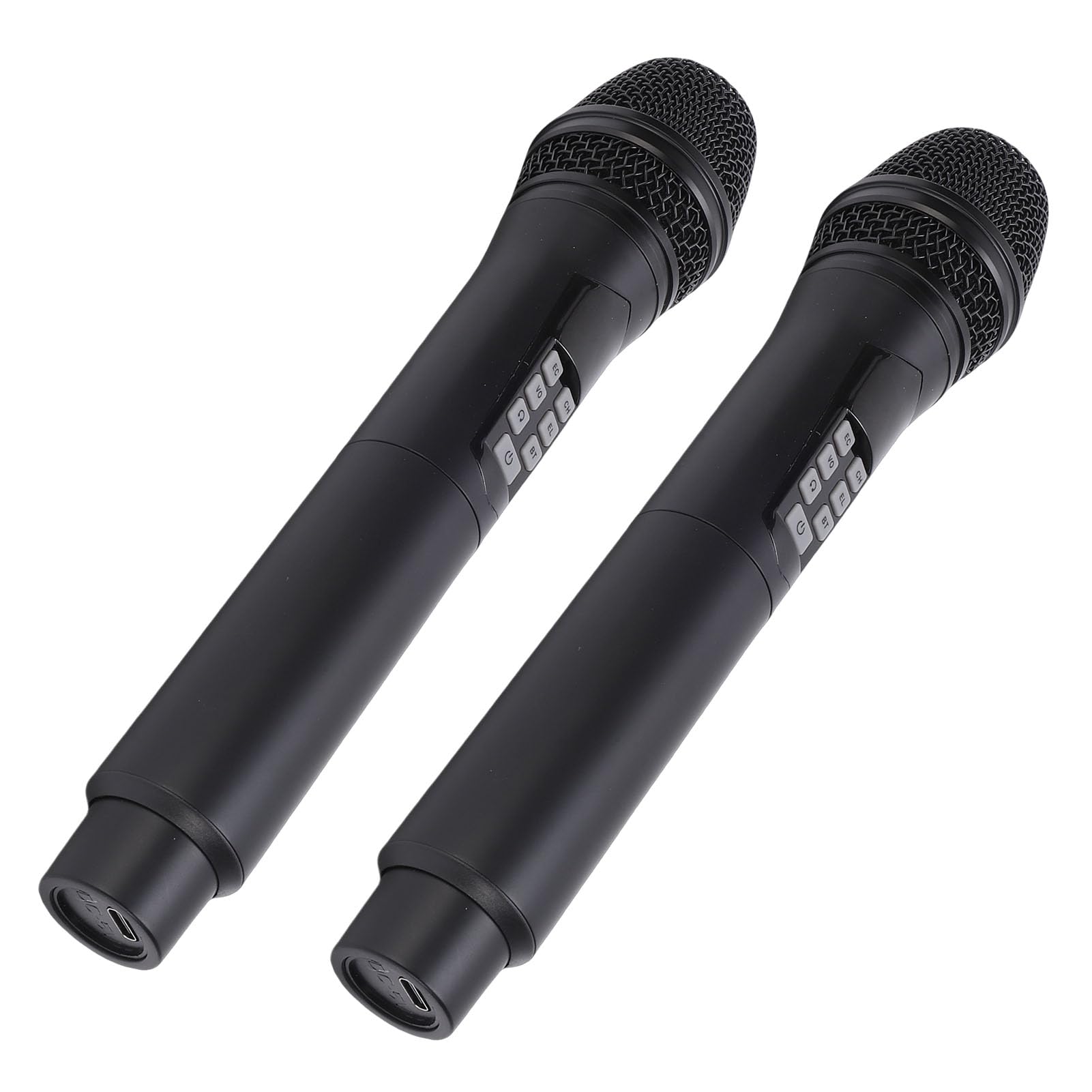Cosiki Microfono Karaoke Portatile Wireless, Microfono Dinamico BT 2.4G, per Effetti Sonori Multipli con Cambi di Voce, Ideale per Streaming Live, Canto, Feste di Matrimonio e Chiese