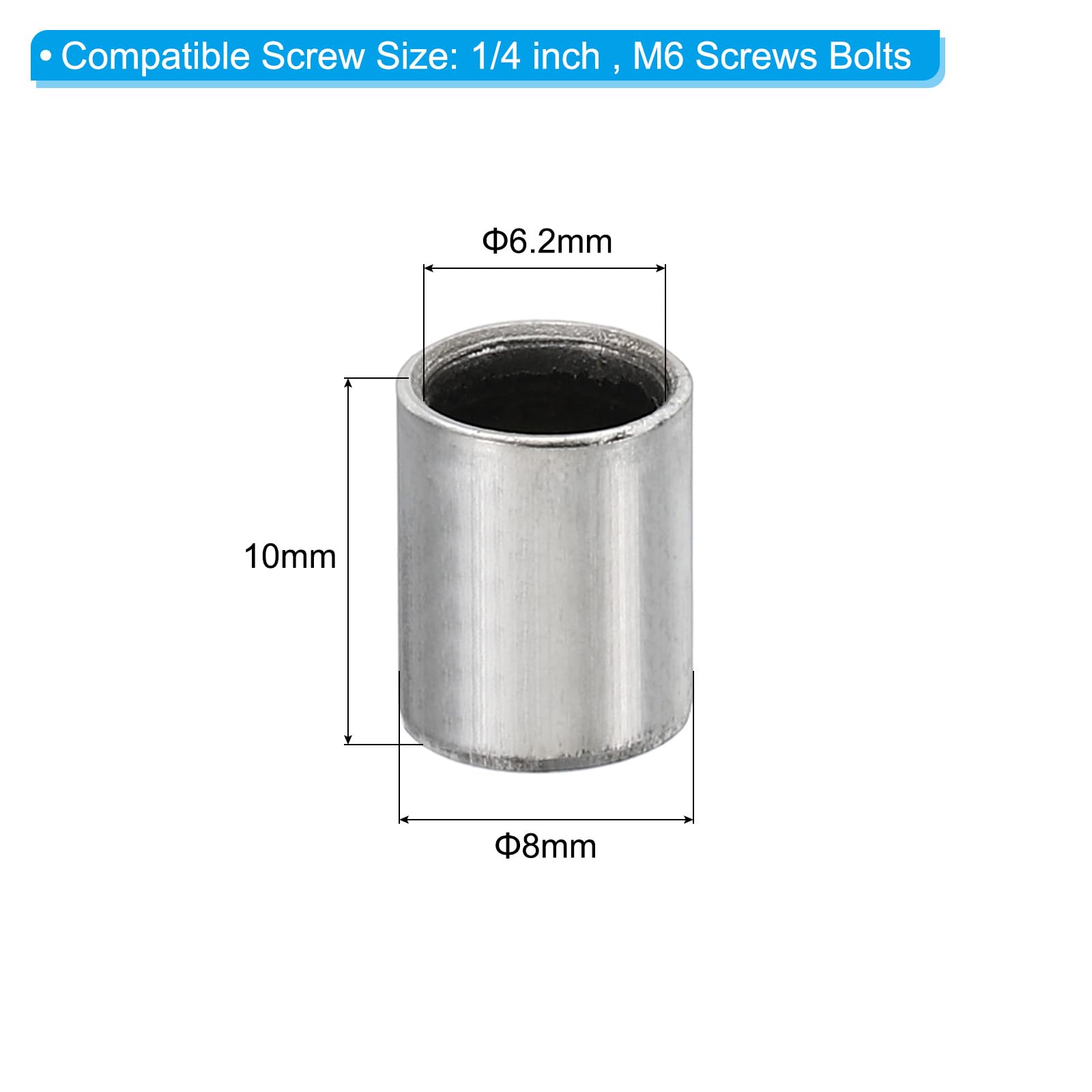 PATIKIL M6 Steel Spacers - Image 2
