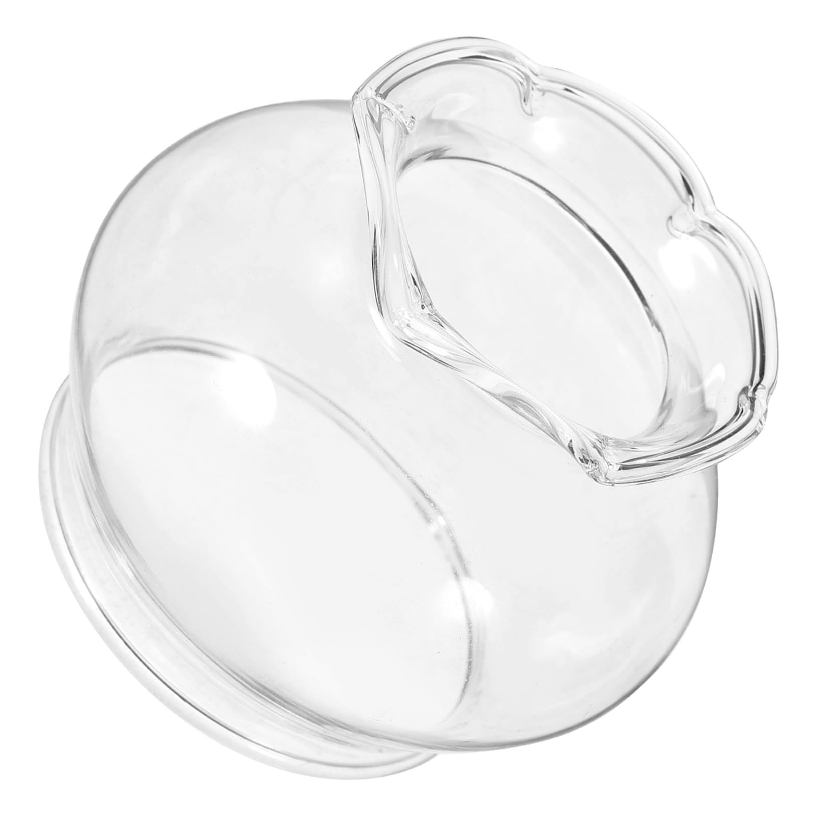 STOBAZA Glass Oil Lamp Shade Replacement Heat-Resistant Globe Cover for Kerosene Lamp Easy to Carry for Trips and Variety of Settings