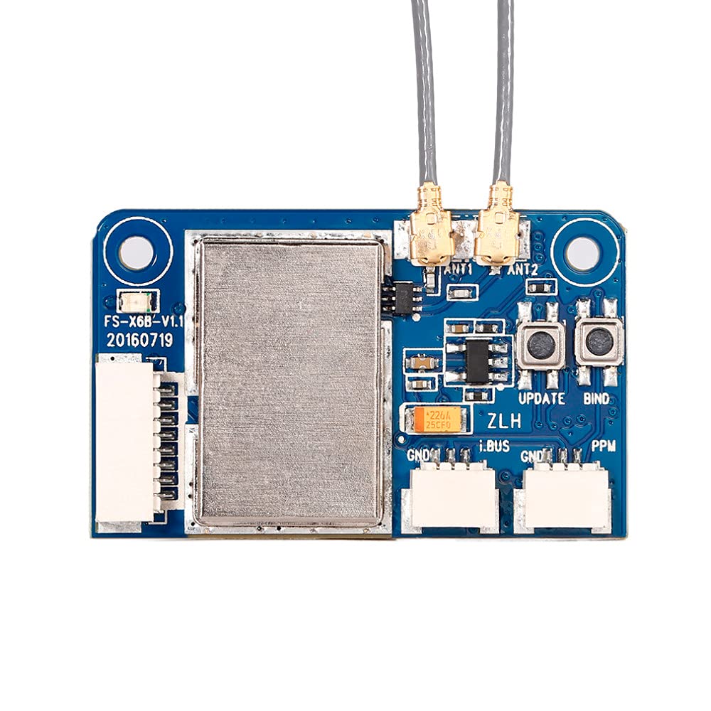 DollaTek X6B 2.4G 6CH i-BUS PPM PWM Receiver for AFHDS i10 i6s i6 i6x i4x Transmitter - Image 2