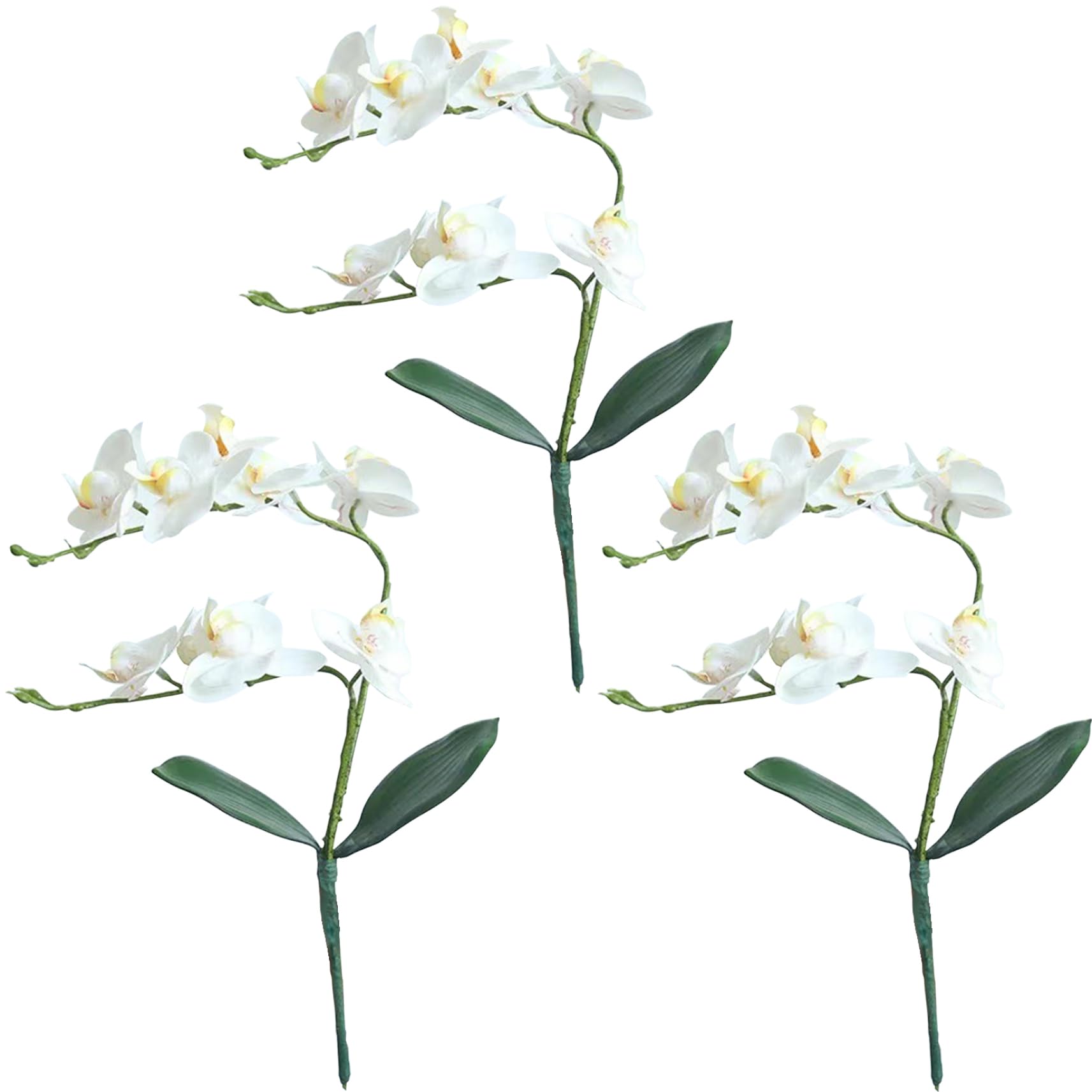 Fleurs artificielles orchidée artificielle pour décoration intérieure de salle de bain