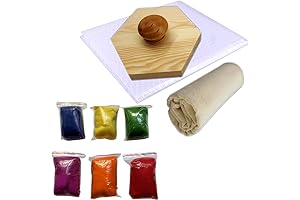 WEICIM 60g Wet Felting Kit with Needles and Felted Wool Roving Set