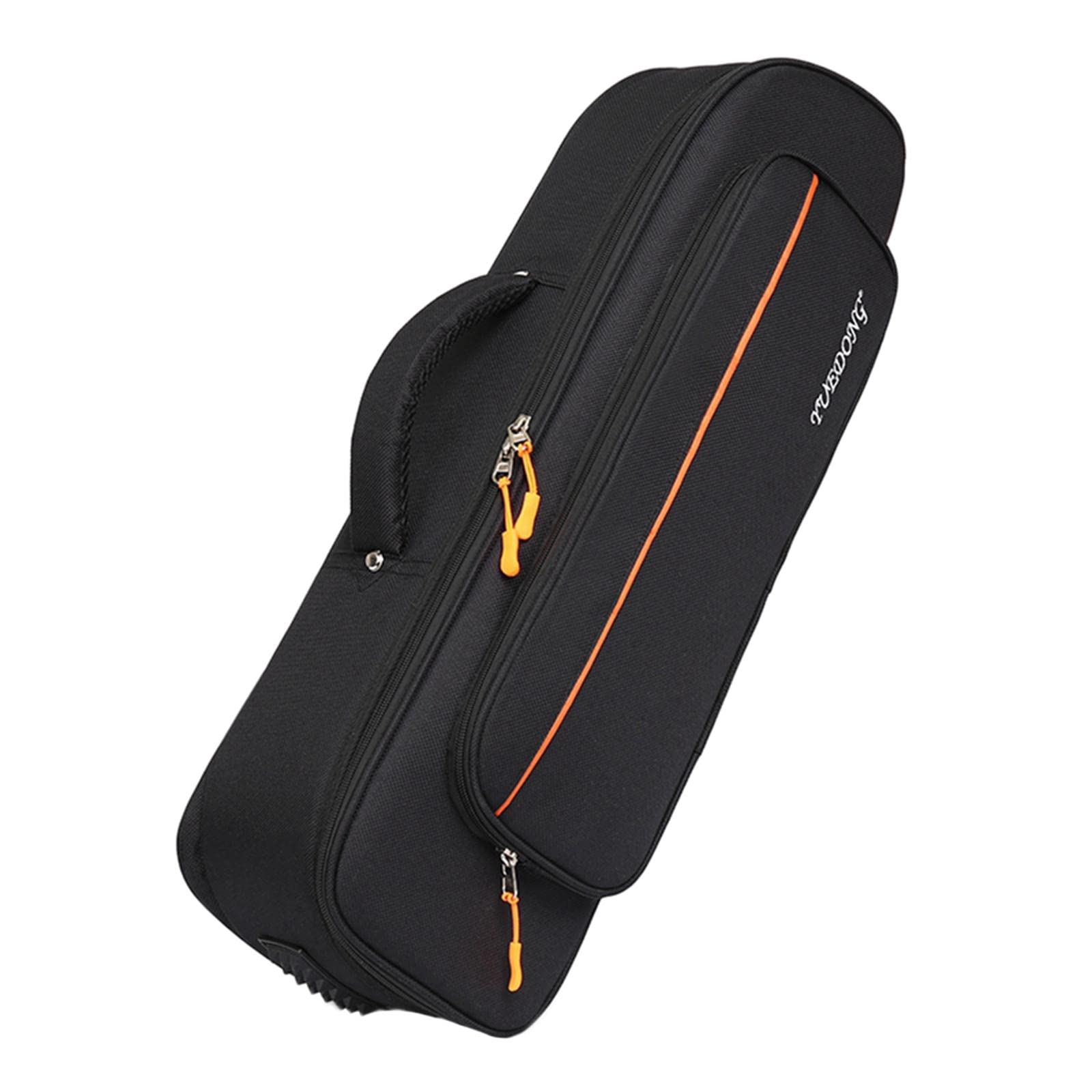 Sharplace Nueva Bolsa de Instrumentos Musicales para Adultos, Mochila Suave para Piezas de Accesorios de Trompeta de Cuerno