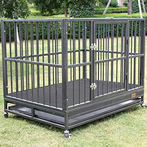 BingoPaw Dog Crate Bed Mat: Orthopedic Memory Foam 42inch Pet Cage Mattress Cushion with Removable Washable Waterproof Cover Grey XL (105x70x10CM) - Image 3