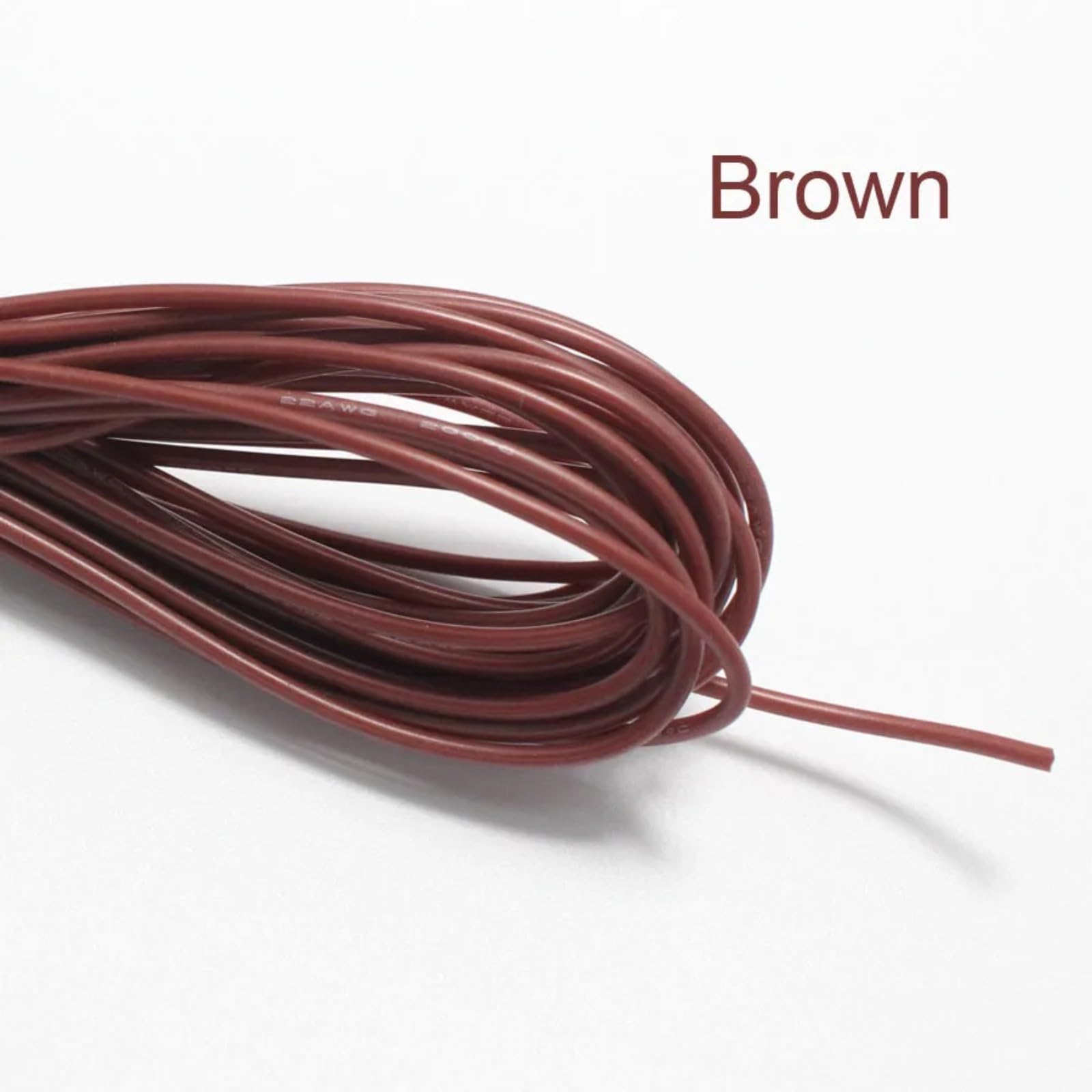 Cables eléctricos de 10 metros, 30 AWG, 28 AWG, 26 AWG, 24 AWG, 22 AWG, 20 AWG, 18 AWG, 16 AWG, de silicona ultra flexible