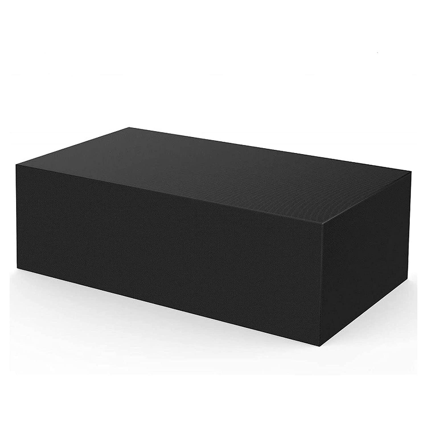 ZLZNX Funda para sofá de patio, duradera resistente al agua, para muebles de interior y exterior, con ventilación de aire mejorada, color negro, 170 x 94 x 71 cm