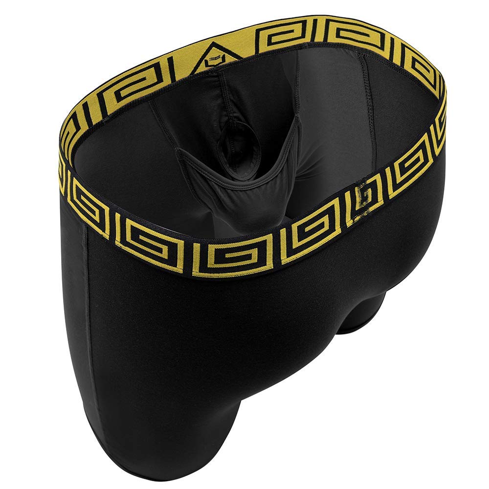 Buy V Underwear with Dual Pouch Mens Sports Performance 8 inch Leg