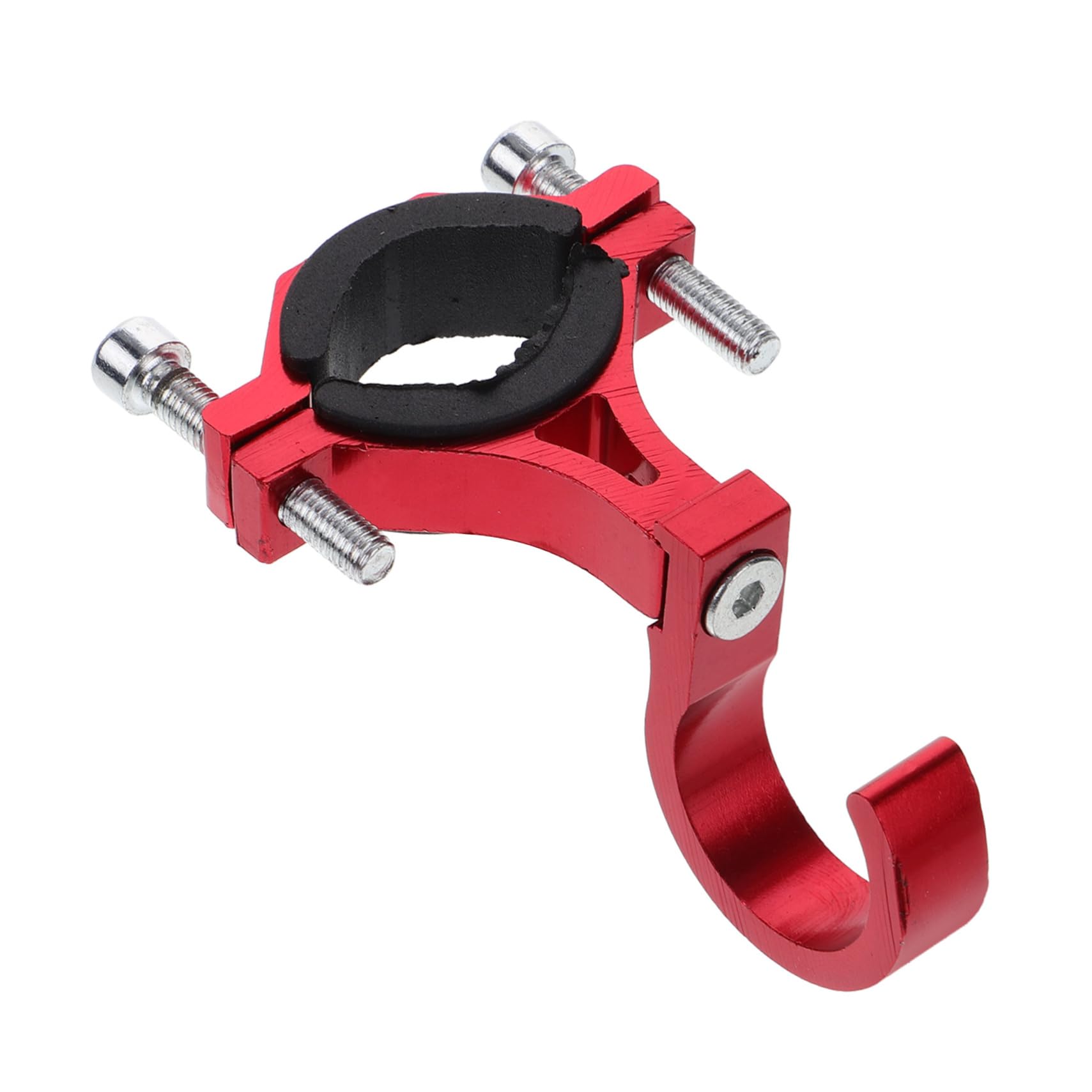 BCOATH Hook Bracket Durable Aluminum Alloy Storage for Electric Scooters Bicycles Easy No Drill Installation for Bags Helmets Sundries Versatile