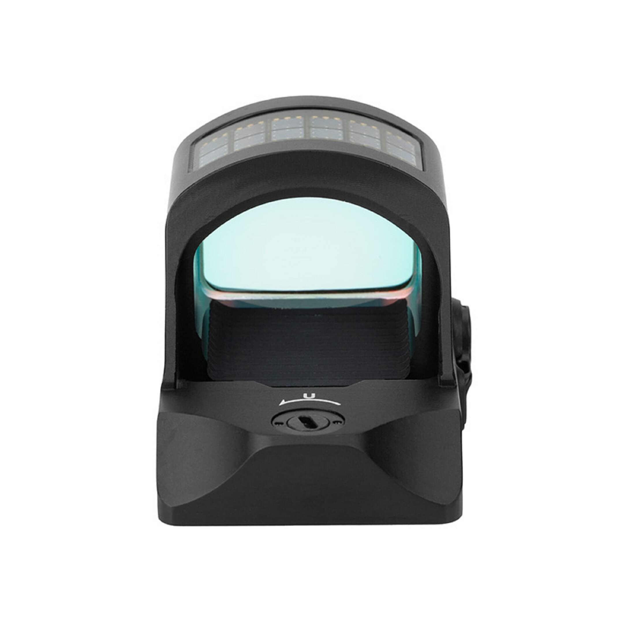 Holosun HS507C-X2 Offenes Reflex Rotpunktvisier + wechselbarem 2MOA Punkt, 32MOA Kreis Absehen Solarzelle, schwarz, Jagd, Sportschießen Softair, Tactical mini - 70152333