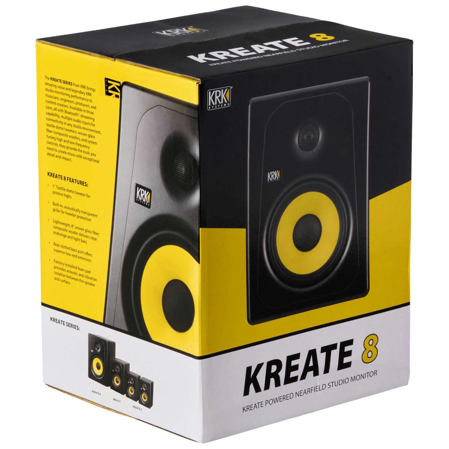 Amazon | KRK 2Way STUDIO MONITOR 8インチ ウーファー スタジオ