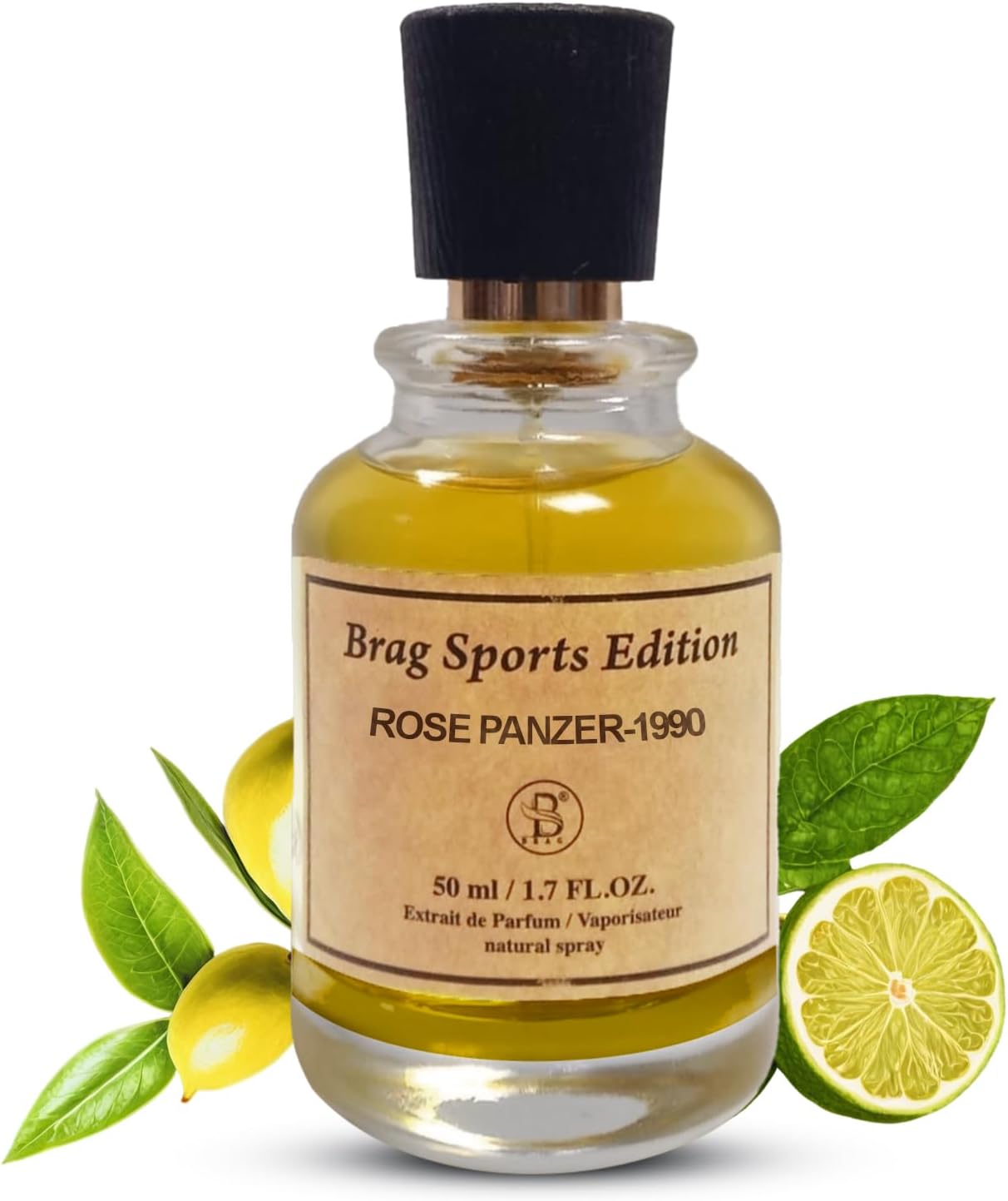 Brag Sports Edition Rose Panzers 50ml Perfumes for Men and Women | Best Arabic Long Lasting Perfume | Perfect Oud Men's and Women's Fragrance | Perfect Scent for Special Occasions | عطور | عطر