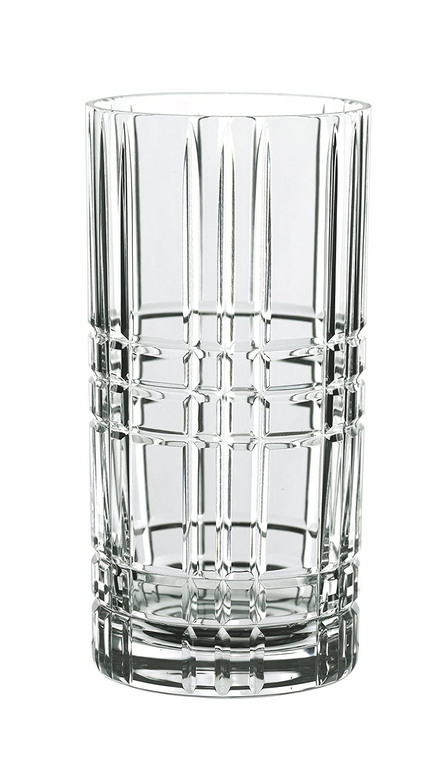 Nachtmann Highland Longdrink-Glas, Kristall, Cocktailglas, Collins, 8 Stück, 445.0 ccm, Zylindrisch, Wiederverwendbar, 15.1 cm hoch, für Zuhause, Modern, Cocktailparty