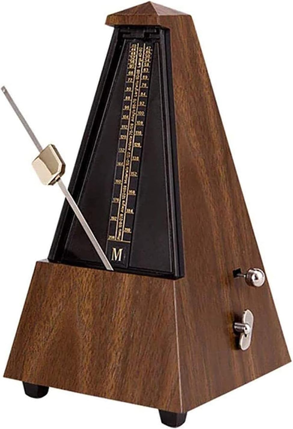 Antyczny metronom mechaniczny, metronom Tempi dla muzyków, plastikowe drewniane dla muzyków, pianistów, muzyków, czysty dźwięk, skrzypce nowe gitara basowa.