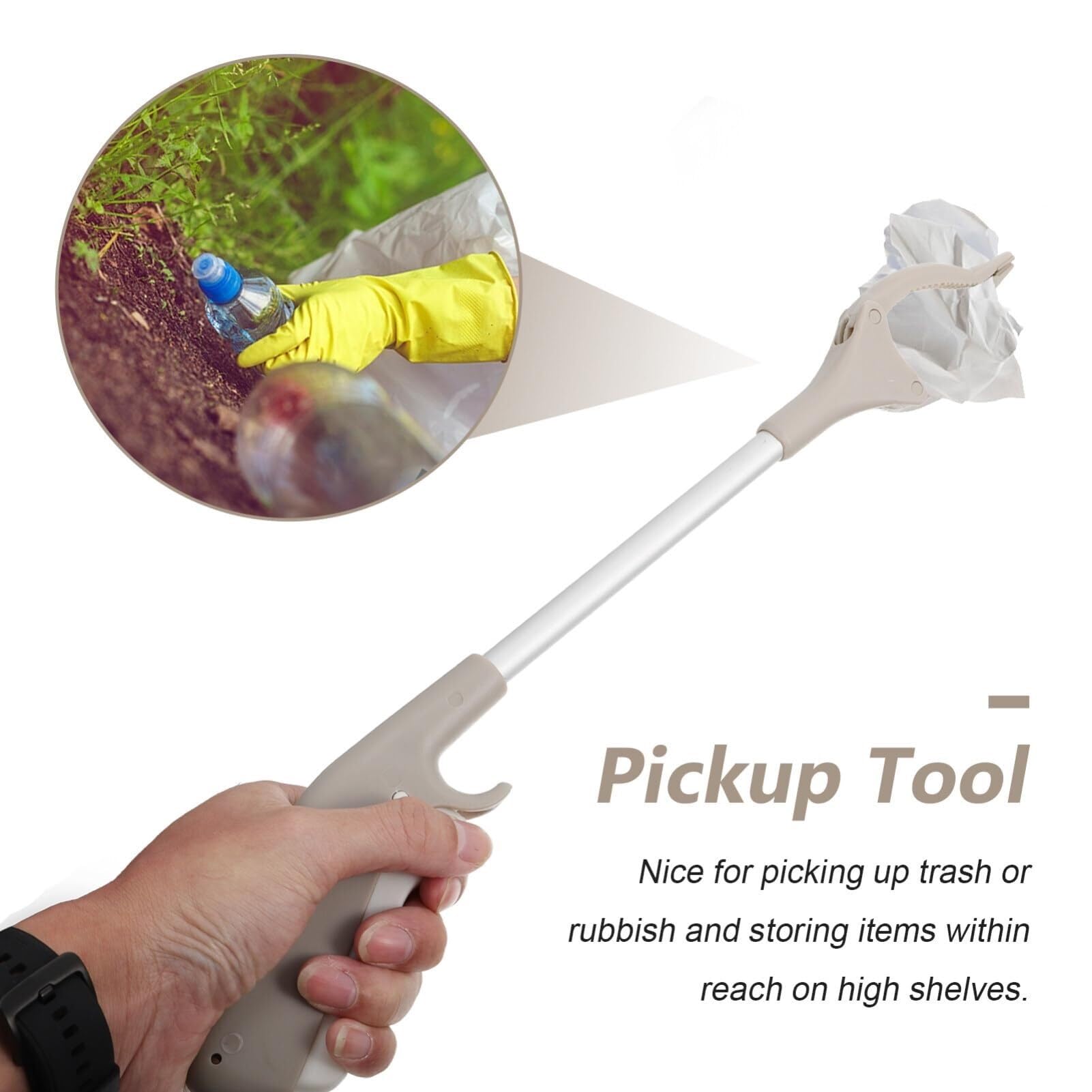 Greifer für Senioren Müllgreifer Grabber Pickup Tool Reacher Tool Grabbers Reaching Assist Tool For Den Müllsammelgreifer Greifhilfe Gripper