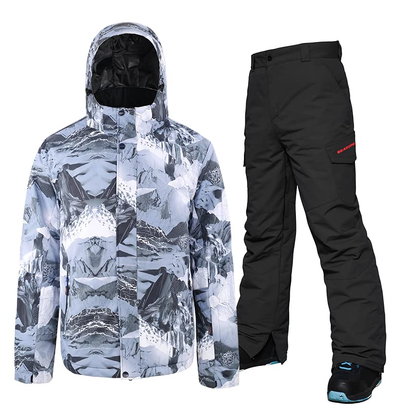 Occasioni: le tute da neve impermeabili da uomo sono perfette per sci, snowboard, pattinaggio, escursionismo, arrampicata, campeggio e altre attività all'aperto in inverno.