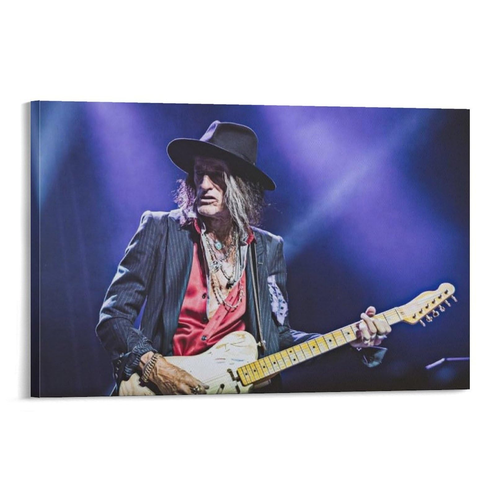 FCOIN Joe Perry Canvas Poster Picture Print Canvas Poster Wall Paint Art Posters Decor Modern Home Artworks 12x18inch(30x45cm)