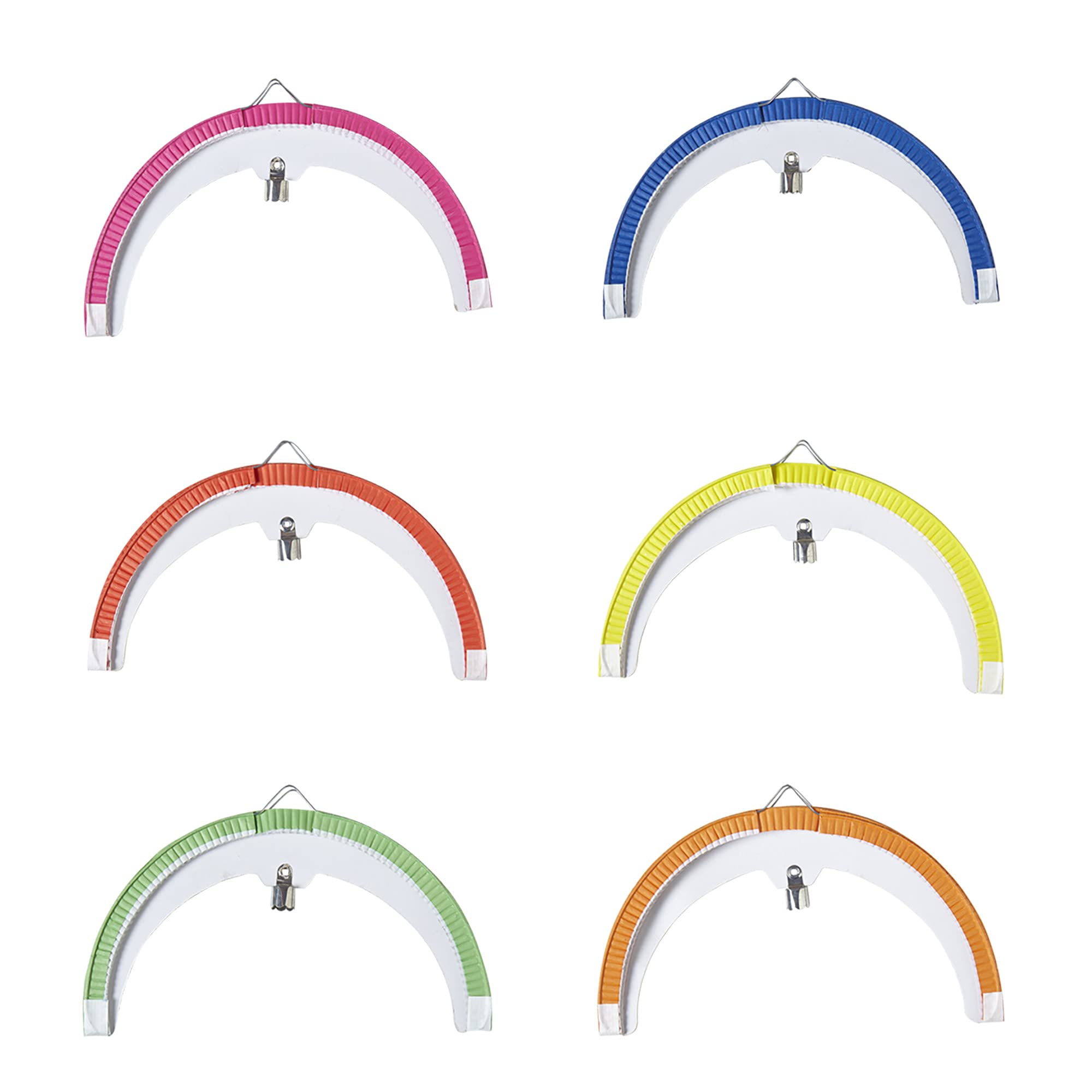 Widmann UNICOLOR PAPER LANTERN BALL flame retardant 25 cm 6 cols ass Decoration for Part, Multicoloured - Image 2