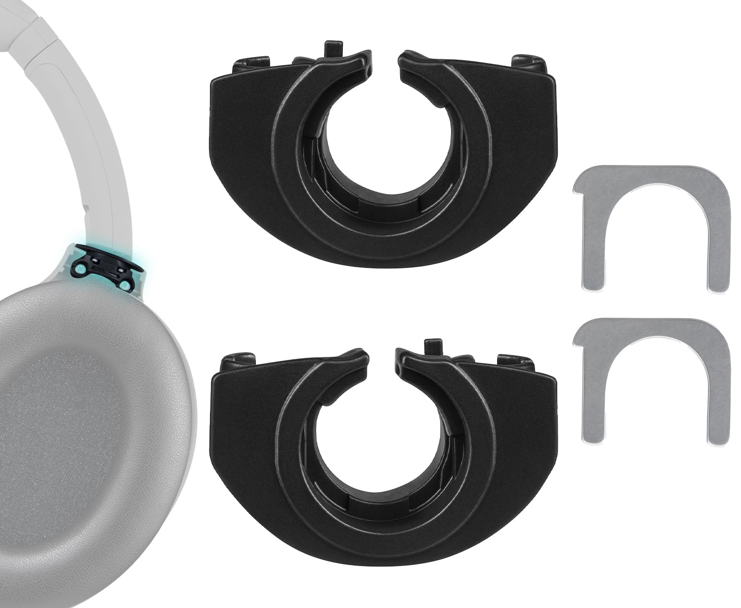 【パッド交換済美品】Sony WH-1000XM4 ワイヤレスヘッドホン Amazon | SOULWIT ヒンジスイベル交換パーツ for Sony WH-1000XM4