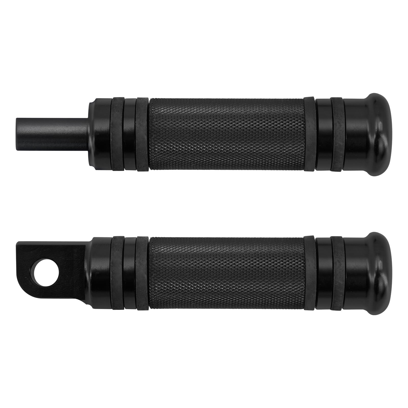 Pedane per Moto Billet Banda Stretta Zigrinata Burst Pedane per Montaggio Maschio Fit For Harley Street Glide
