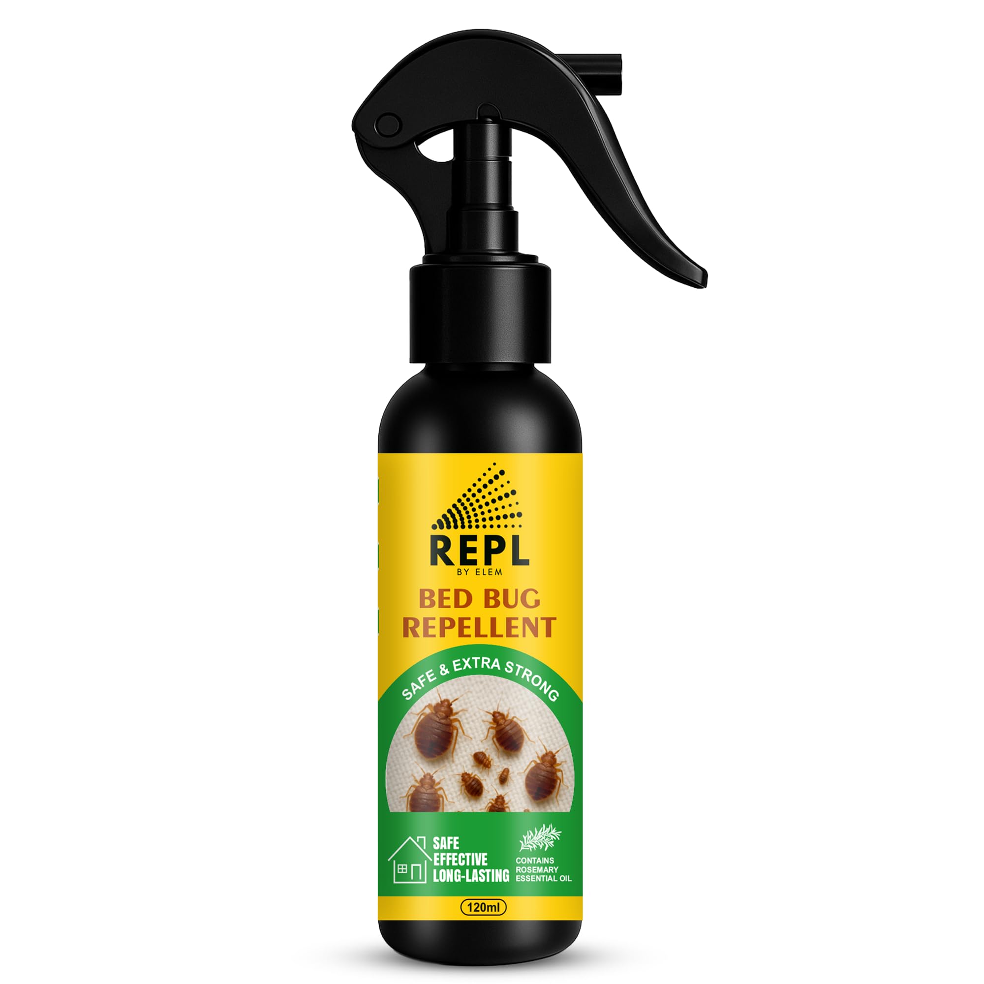 Repl Bed Bug Repellent 120ml for Home | Made of Natural Essential Oils for Long-Lasting Protection | Khatmal Spray for Mattress | Bed Bug Killer Insect Repellent | Pack of 1-image-32