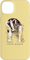 Vista 34 de Funda de acuarela Hufflepuff para iPhone 14 Harry Potter