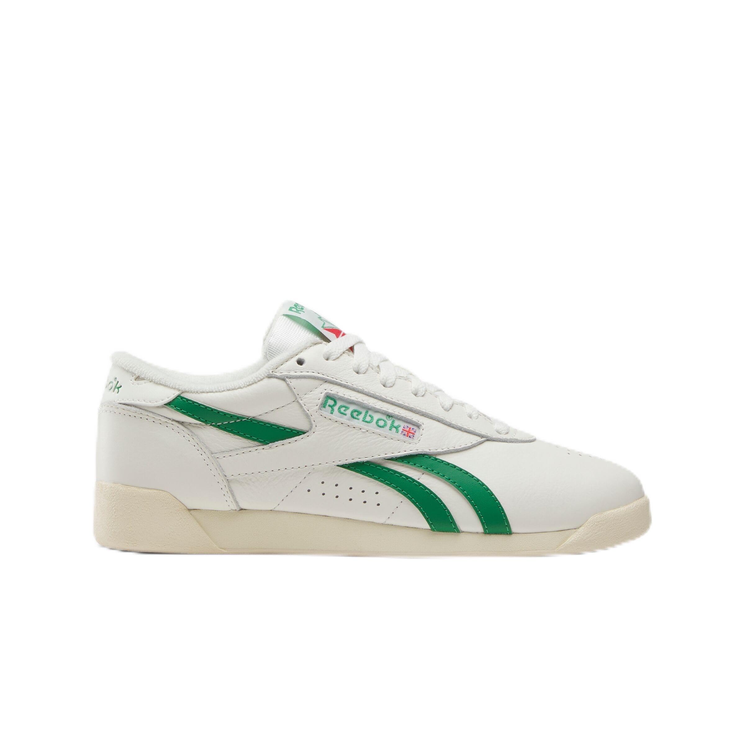 Reebok Women's F/S LO Trainers, Chalk/Glengreen/Paperwhite, 35.5 EU