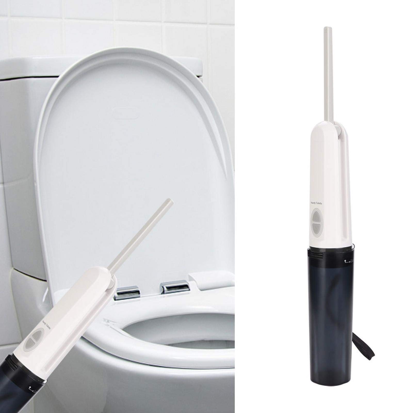 Przenośny silikonowy Bidet Handheld Travel Electric Woman Bidet Sprayer(Black)