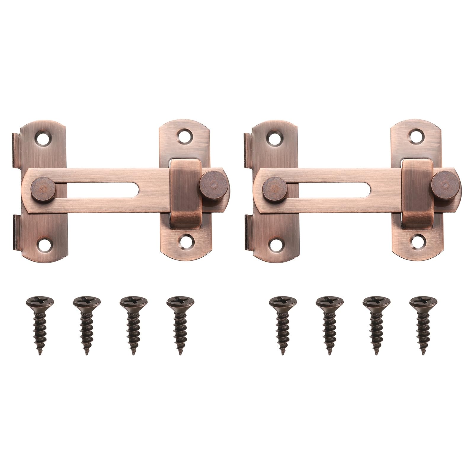 M METERXITY 2-Pack Flip Latch Gate Latch