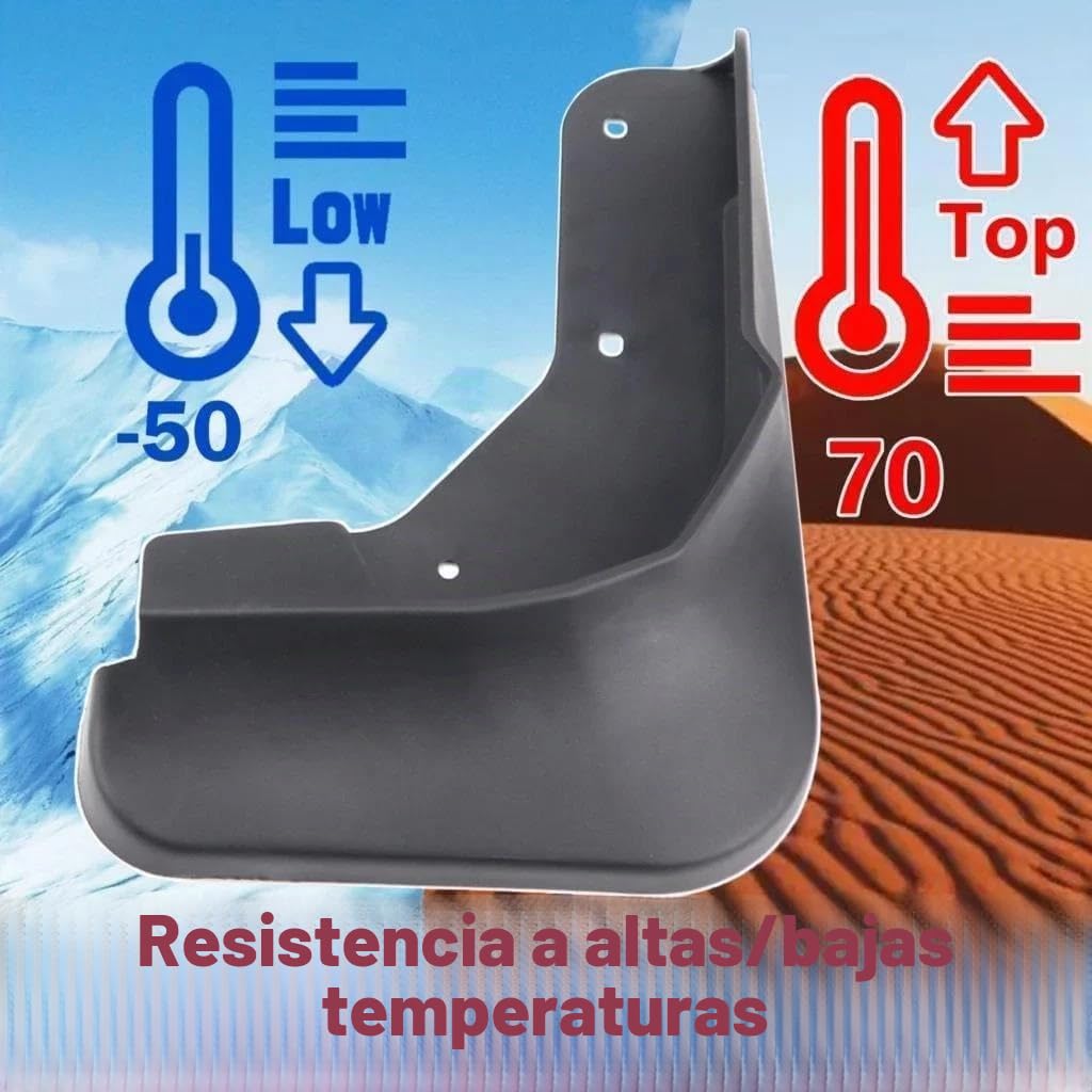 Coche Faldillas para Toyota Land Cruiser Prado 150 FJ150 2018-2010, Neumáticos Salpicaduras Barro Guardias, Guardabarros Delanteros Traseros Accesorios