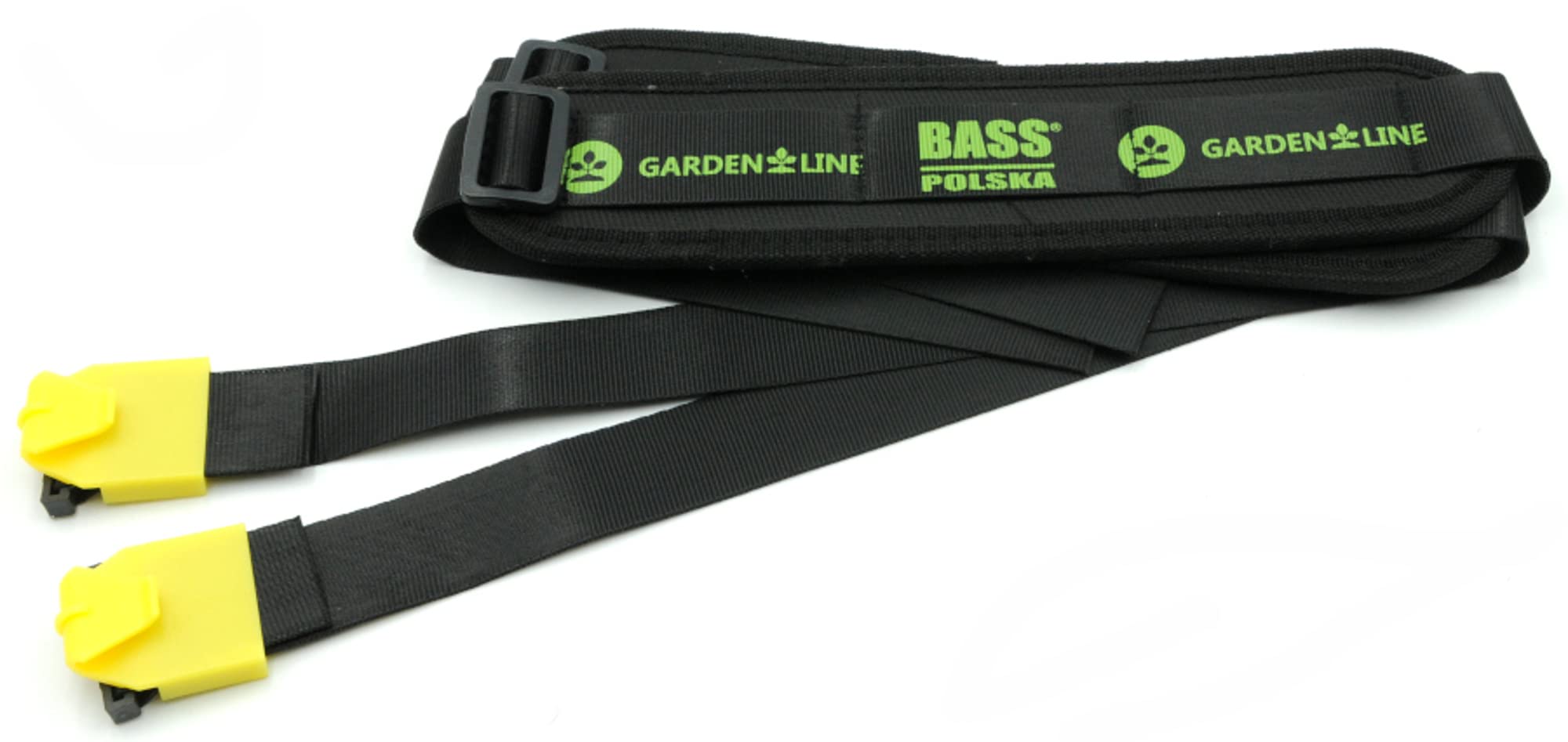 Bass Polska Spruzzatore posteriore a batteria, 16 l, elettrico da giardino con pompa a membrana da 12 V, lancia telescopica, ugello per erbicidi, caricabatterie, bianco-verde