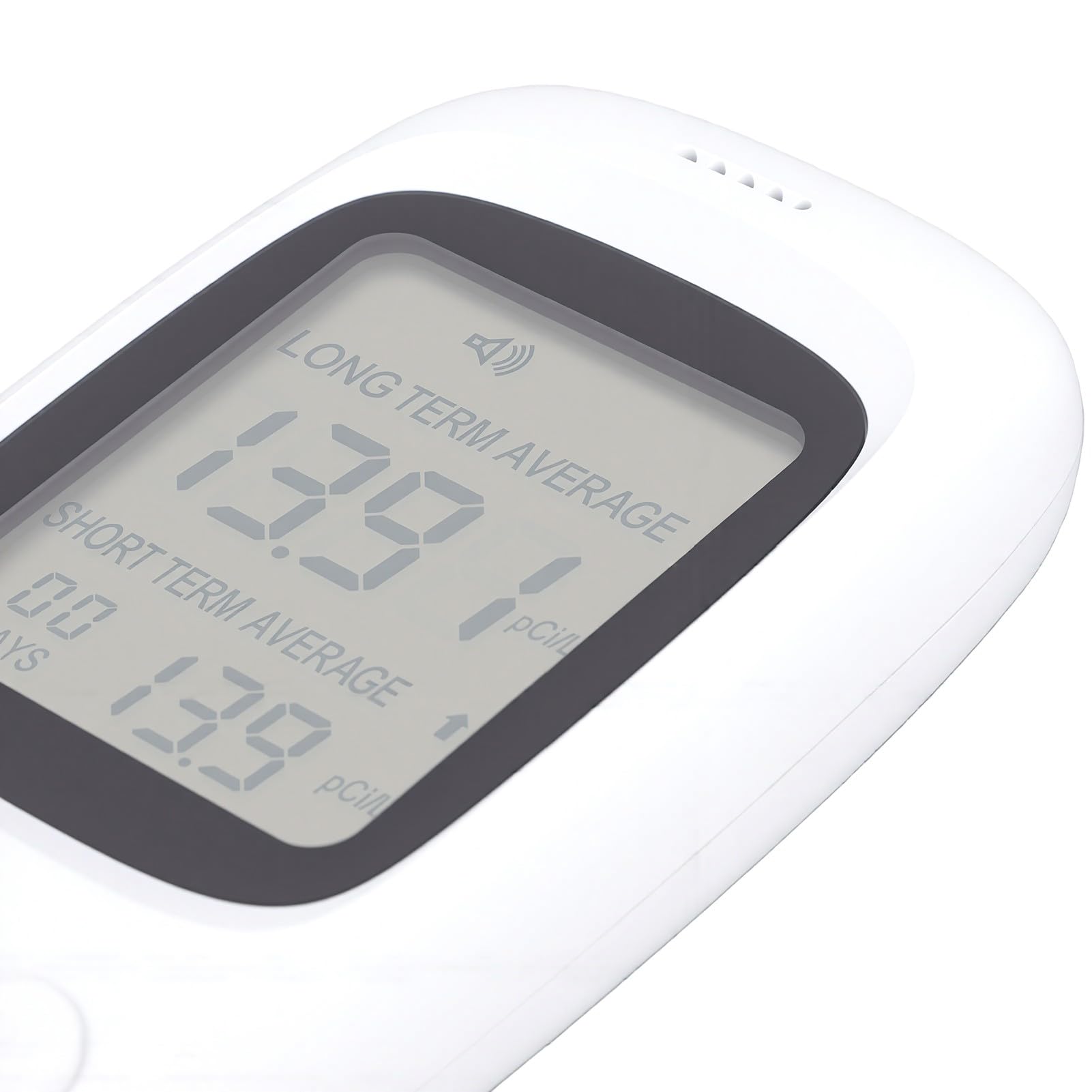 Rilevatore Portatile di Radon, Monitor Digitale 0-270 PCi/L con Sensore a Ioni per Casa Seminterrato Ufficio