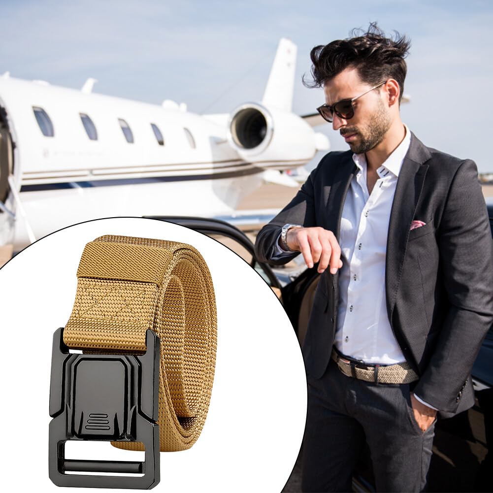 Surakey Men Tactical Belt Military Hiking Rigger Nylon Web Work Belt 1.5