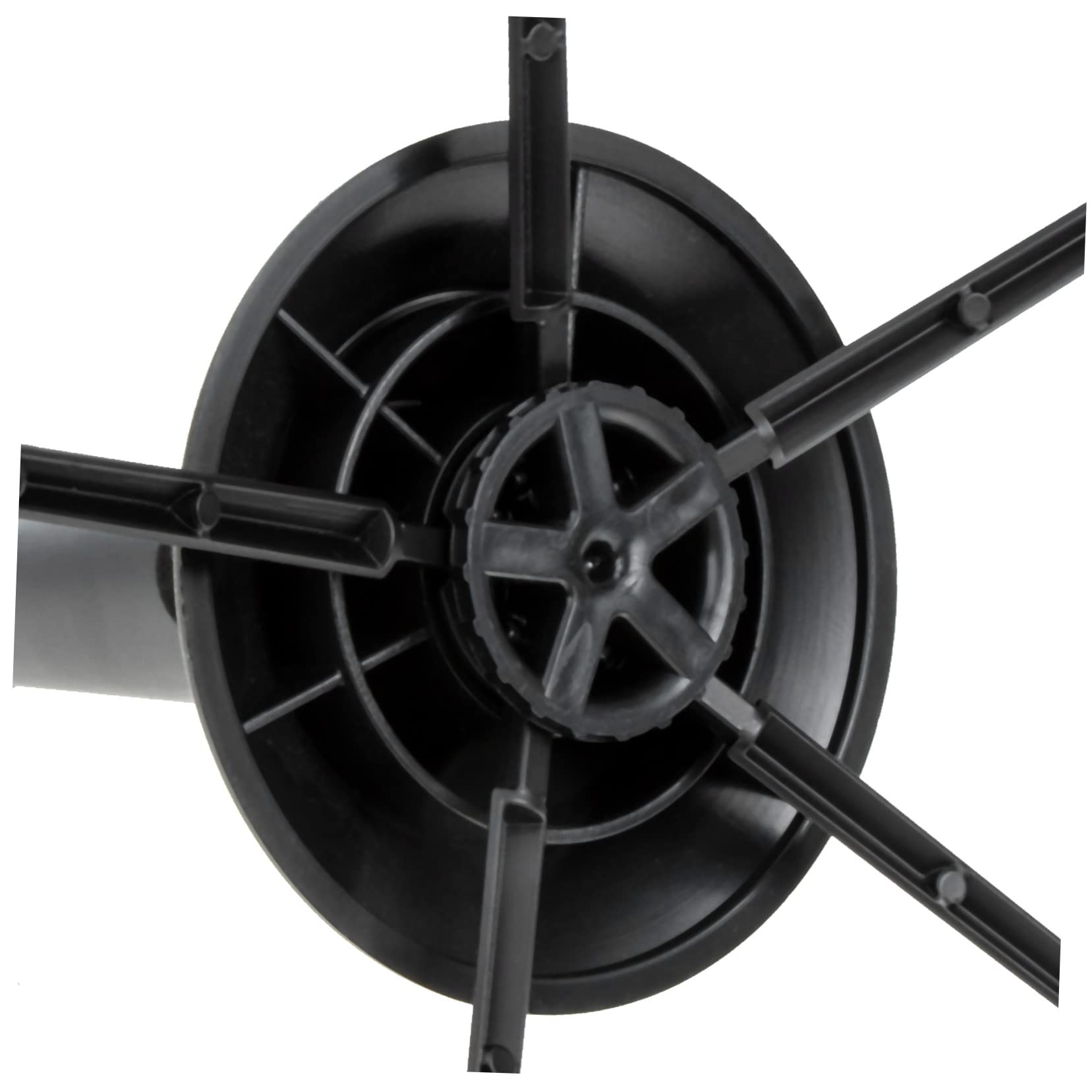 ifundom Supporto per Tromba Design Pieghevole in Metallo Nero e Struttura Stabile Base a Cinque Gambe per Uso Interno ed Esterno