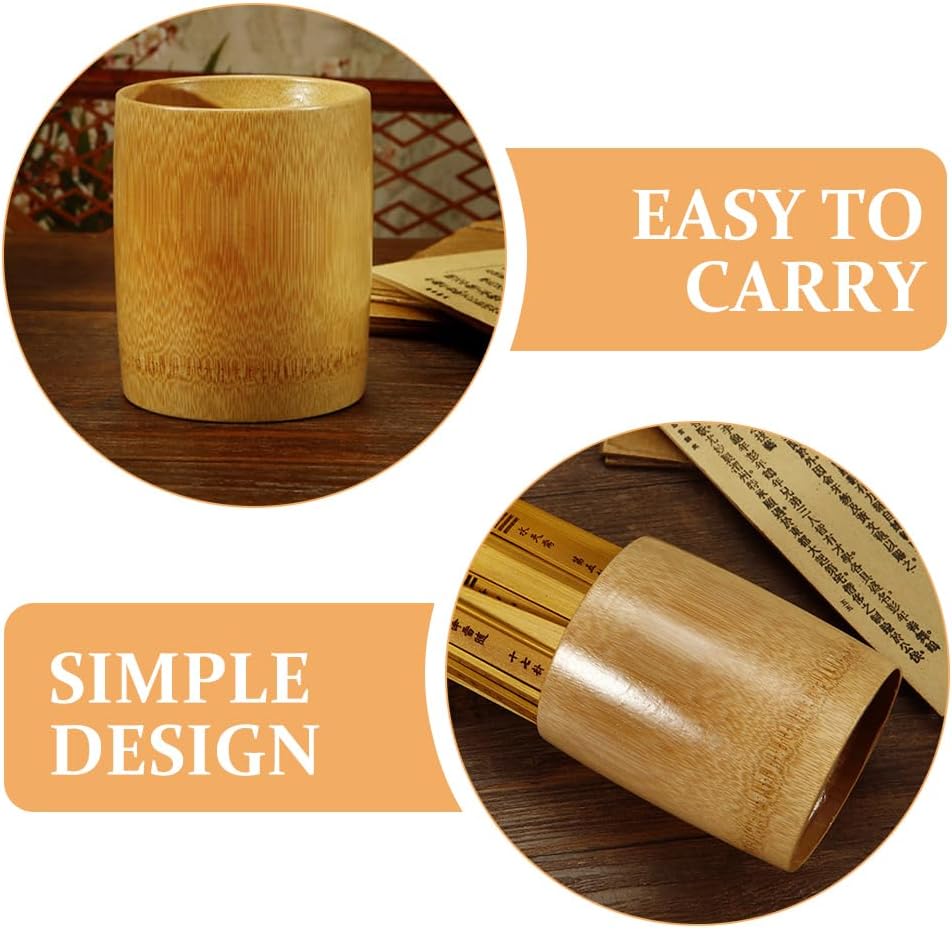 Abaodam Chinese Fortune Sticks with Bamboo Bucket Kau Chim Sticks Chinese Fortune Telling I Ching Buddhist Divination Game Props for Fortune Telling Games