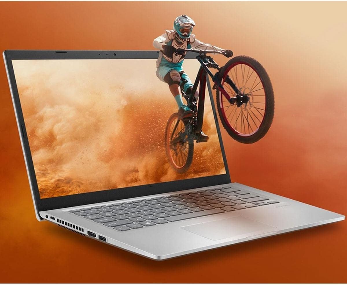 VIVOBOOK 14 Laptop, 14" FHD (1920 x 1080), Core i3-1115G4, 8GB RAM, 256GB SSD, UHD Graphics, Webcam, Windows 11 S