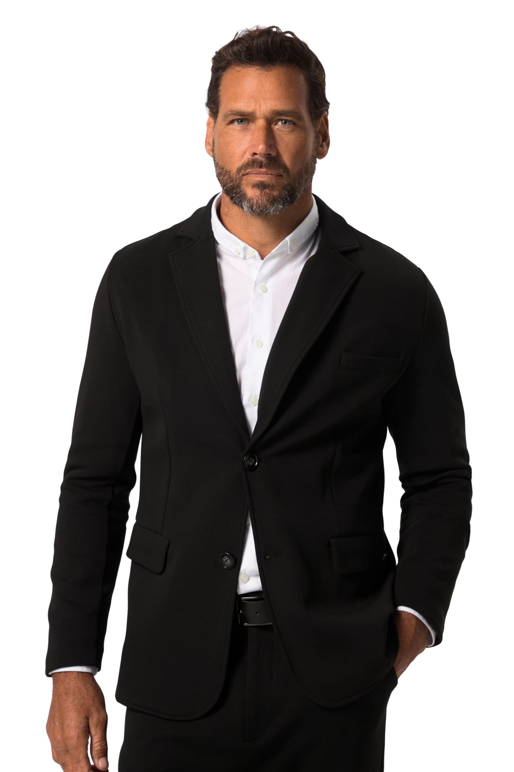 JP 1880 Herren große Größen Übergrößen Menswear L-8XL Jerseysakko, NEW YORK, FLEXNAMIC®, Business, Baukasten 821035