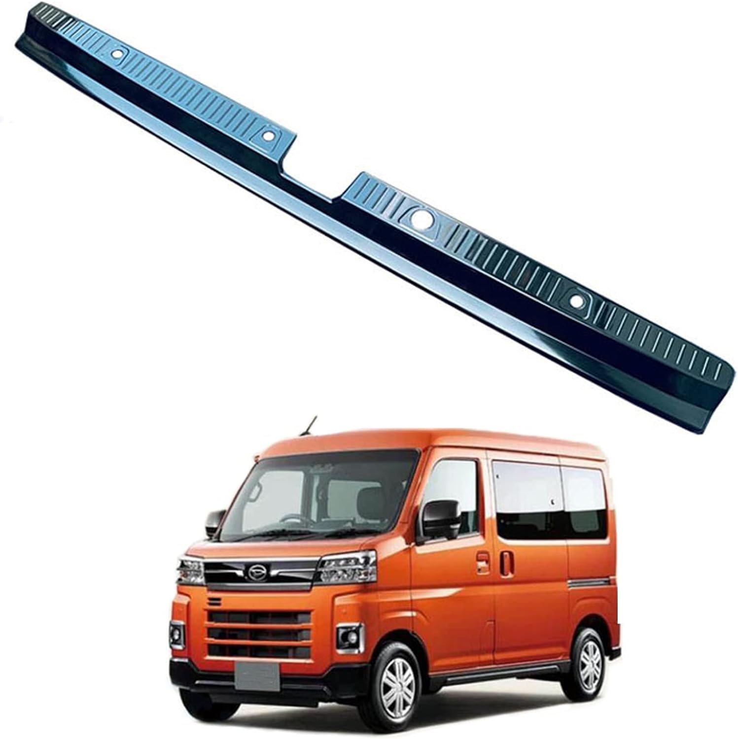 ブラックサイレンサー スバル サンバー社外マフラー エキパイ0.8m