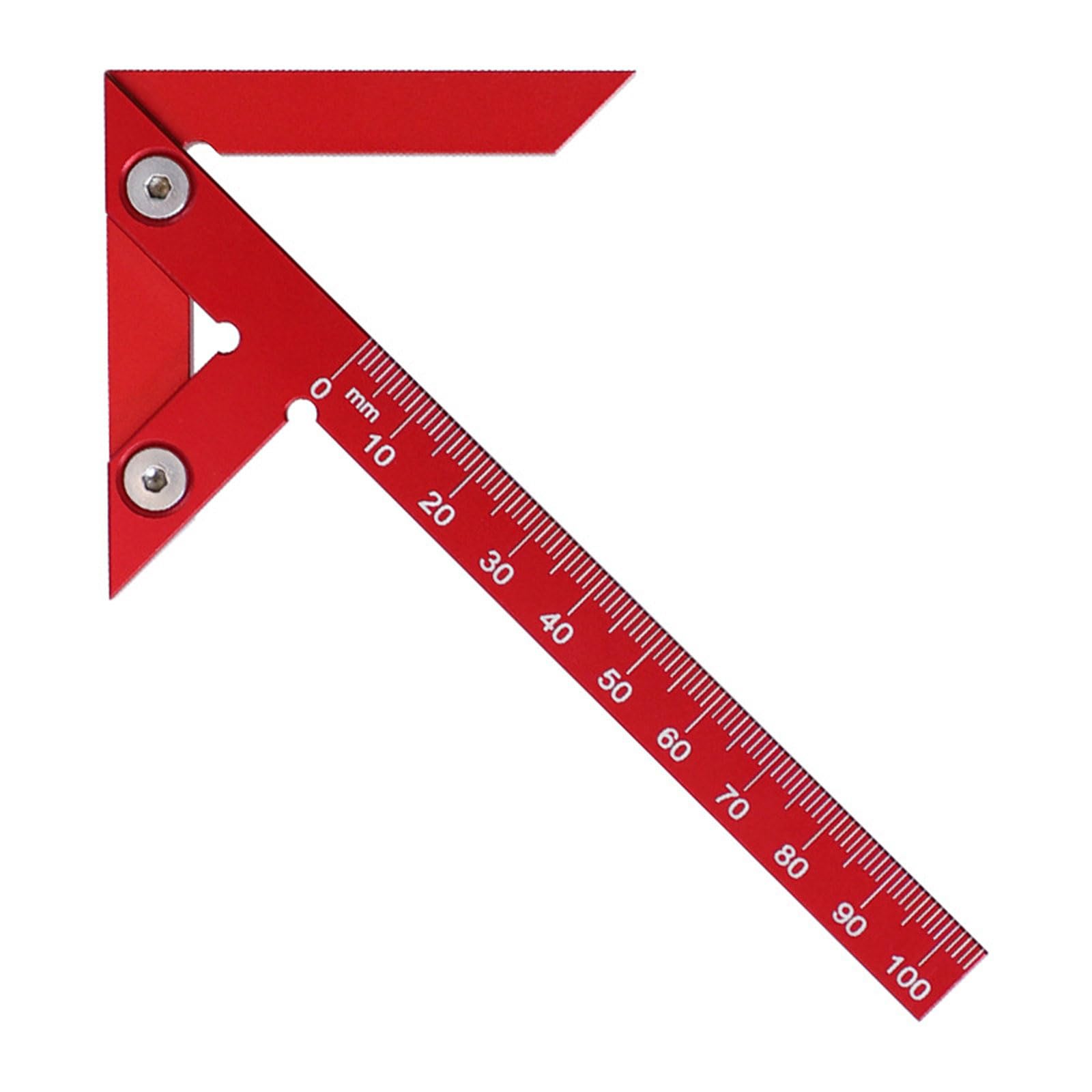 Center Measuring Tool Line Gauge Center Finder Carpenter Ruler Aluminum Alloy Woodworking Center Scribe Square Center