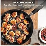 T-Fal Ultimate Non Stick Jumbo Cooker With Lid, 5-Quart, Onyx - Image 3