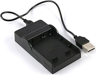 Smart Slim Micro USB Rapid Travel Battery Charger for Sony DCR-SR5, DCR-SR7, DCR-SR8, HDR-SR10, HDR-SR11, HDR-SR12 Handycam Camcorder