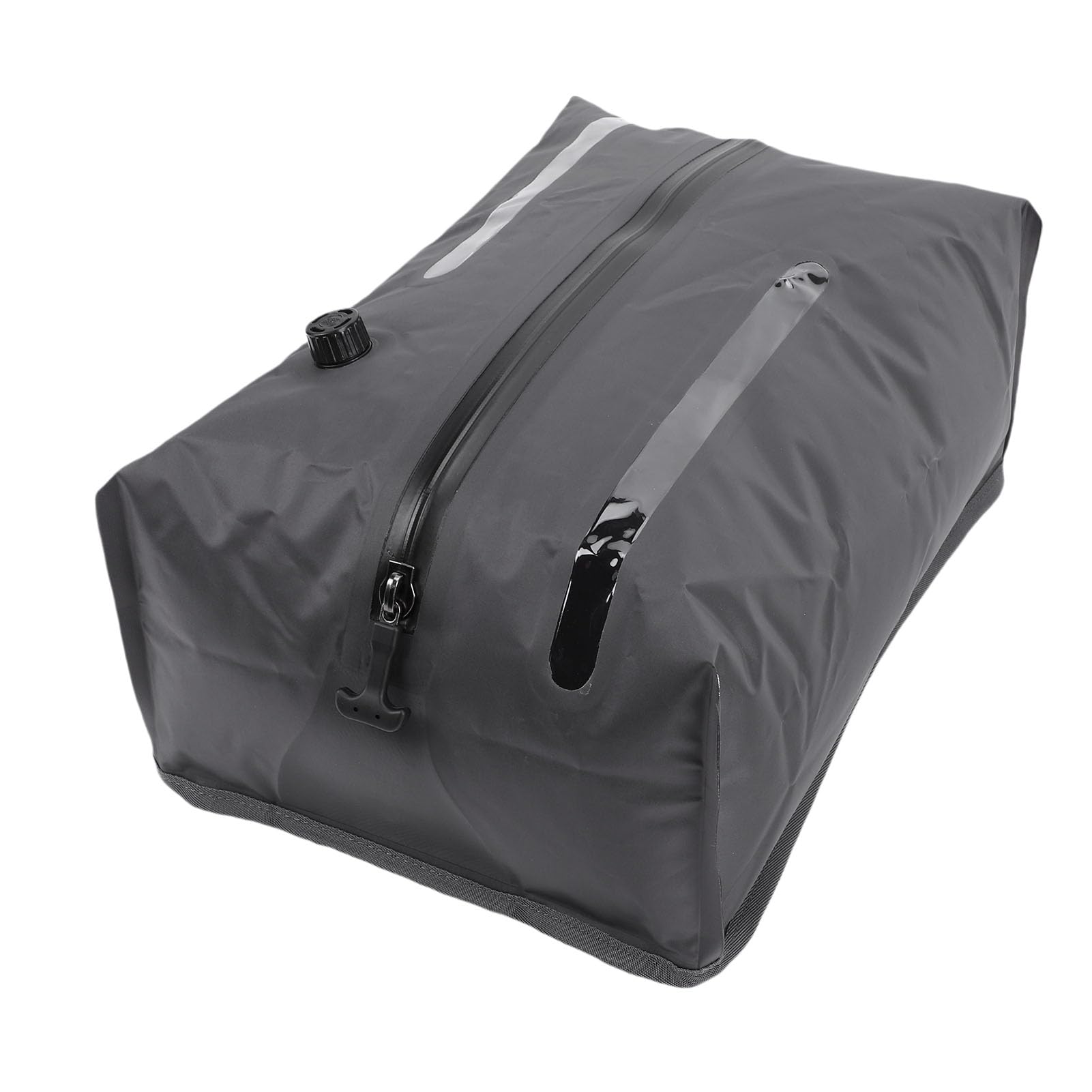 Bolsa de vacío para viajes Bolsa de compresión reutilizable a prueba de agua de nailon 70D para ropa Ropa de cama Mantas Organización del armario del hogar Bolsa de (21 litros)