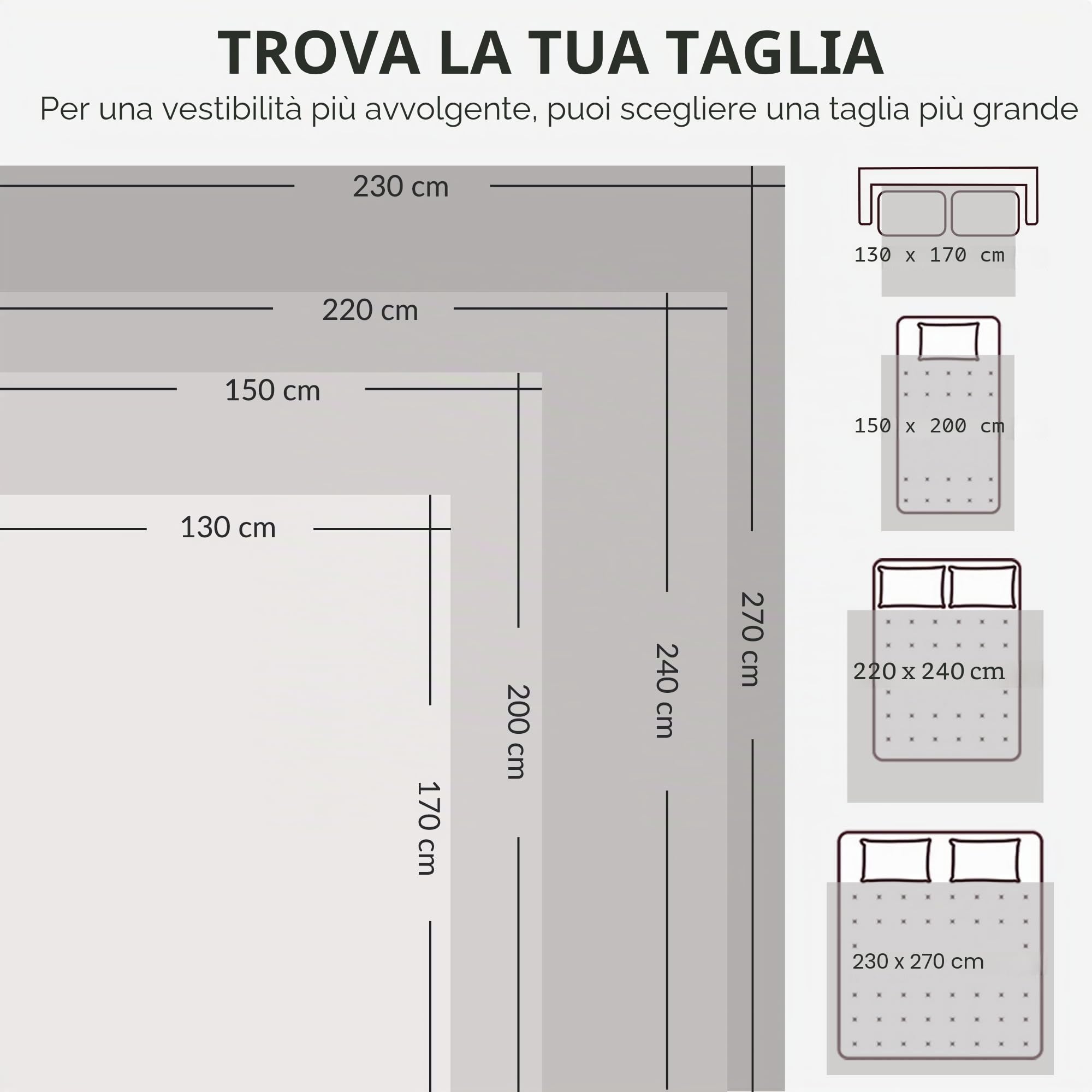 Exclusivo Mezcla Coperta Plaid Pile da Letto, 230x270 cm, Grigio Chiaro | Coperta in Flanella Jacquard 3D Elegante per Divano, Doppia Faccia Morbida, Facile Manutenzione e Leggera, per l'Estate
