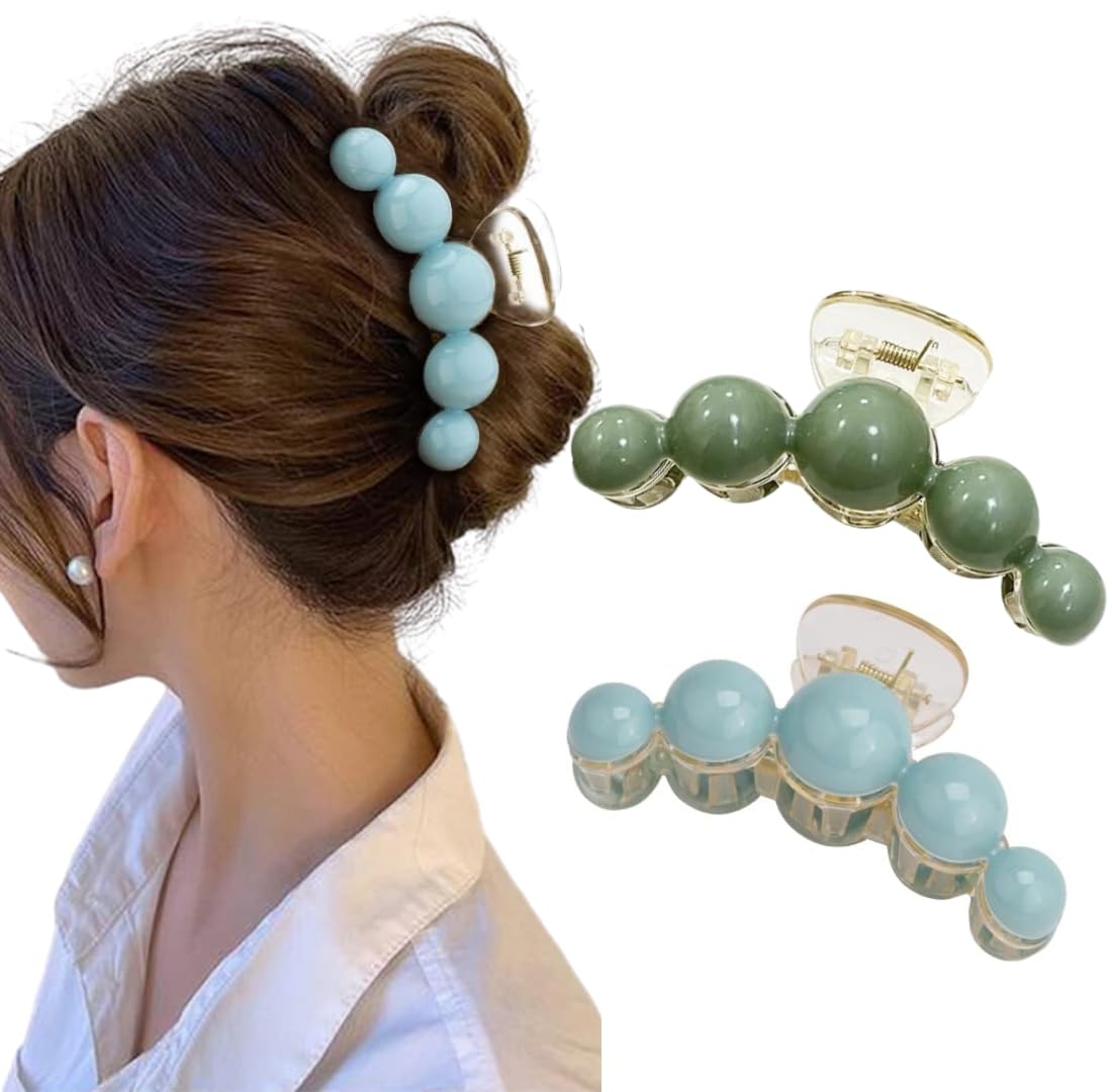 See full amazon price history chart for Tresneria® Big Pearl Hair Clutcher for Women and Girls (Set of 2) (BlueGreen) Tresneria® Big Pearl Hair Clutcher for Women and Girls (Set of 2) (BlueGreen) (B0CKBL75MZ) Amazon Price History, Amazon Price Tracker