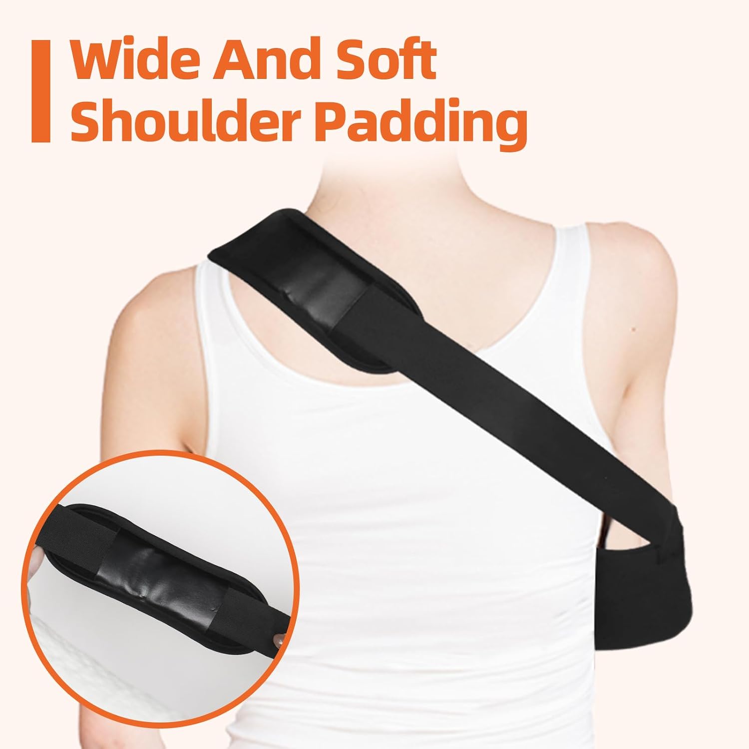 Arm Sling Shoulder Immobilizer,Mesh Arm Brace with Thumb Loop | Shoulder Sling for Forearm Fracture Post Surgery Support,Adjustable Rotator Cuff Support Brace