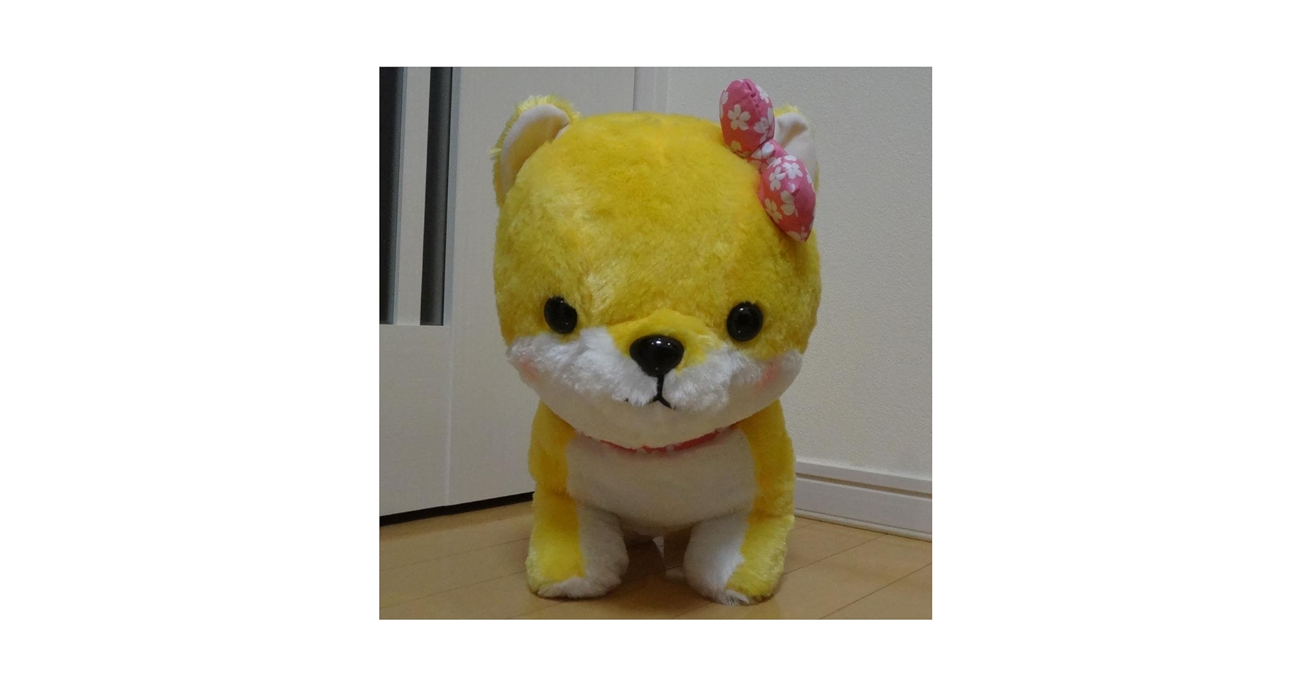 豆しば三兄弟　大集合 2 BIG ぬいぐるみ　さくら　従姉妹　高さ34cmくらい Amazon.co.jp: 豆しば三兄弟 大集合 2 BIG ぬいぐるみ さくら