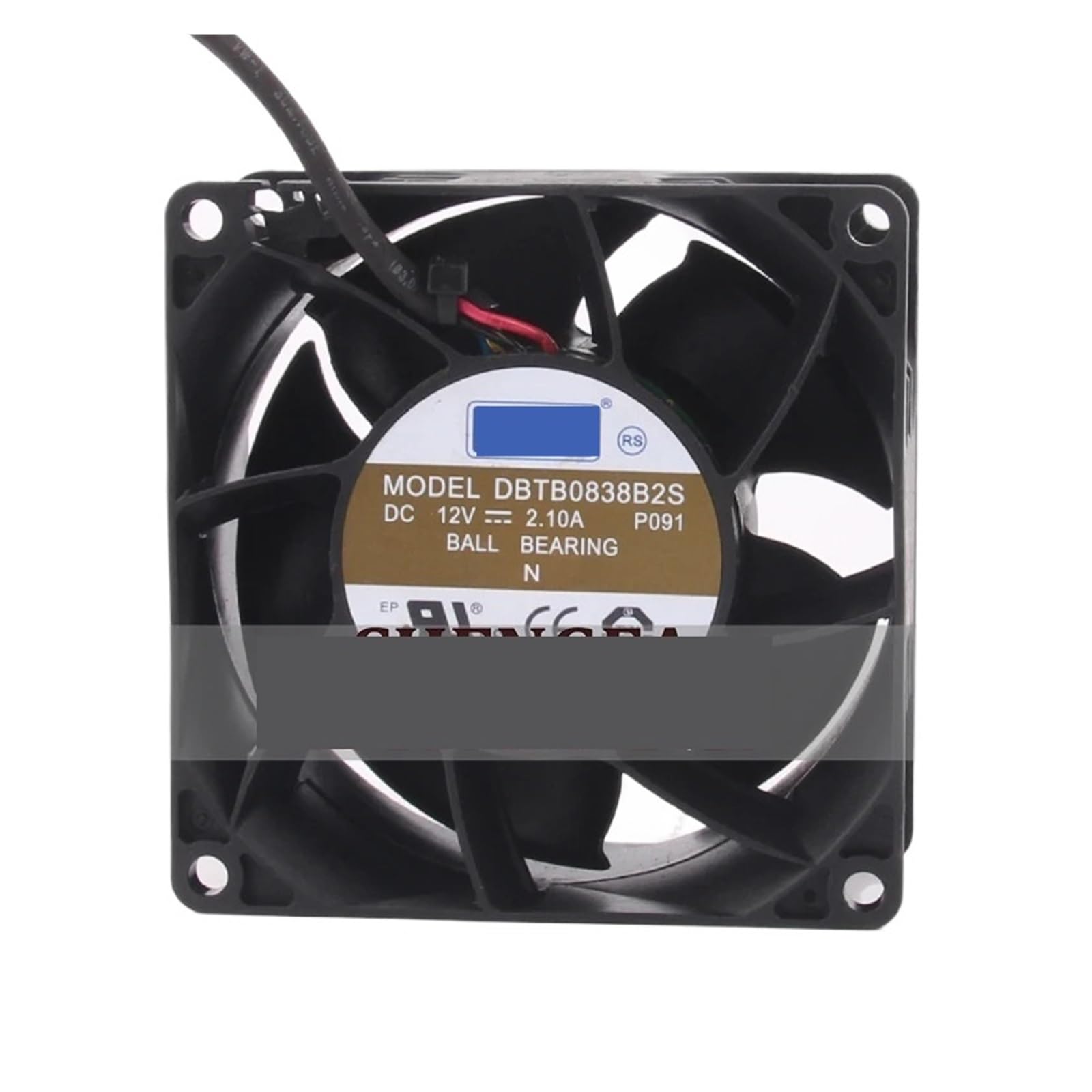 UWUKCJOKQ DC12V 2.1A AC 8038 8x8x3.8cm Cooling Fan DBTB0838B2S