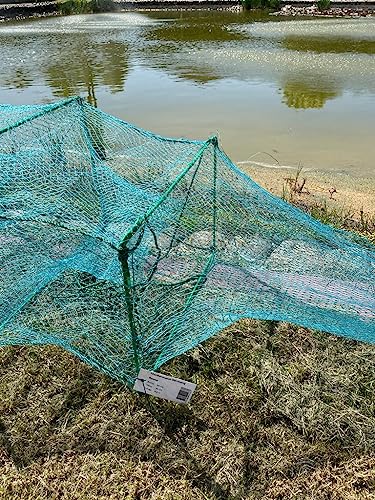 Foto von Nr.57,Profi XXL Reuse 9,8 Meter !,50x35cm Aalreuse Aal Krebs flusskrebs Shrimps Reuse,Fischnetz 9,80m Lang Reuse XXL,Angelnnetz