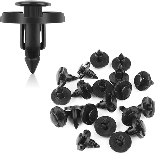 20 clips de retención para guardabarros de automóvil, clips de repuesto OEM #01553-09321 MR328954, compatibles con Nissan Infiniti Chrysler Dodge