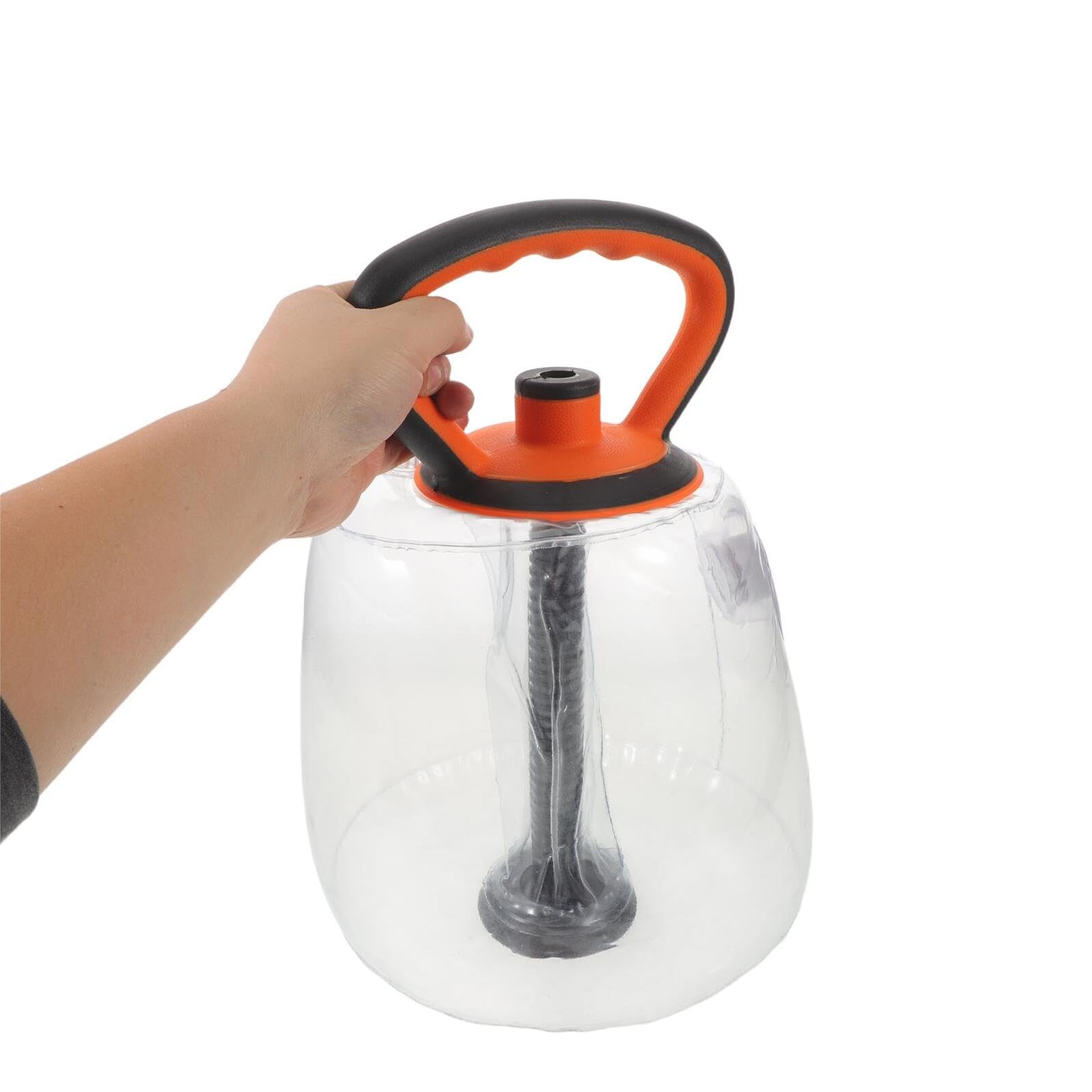 HEMOTON Regulowany Kettlebell Wypełniany Wodą Do Ćwiczeń Aerobowych Przenośny Sprzęt Fitness Do Treningu Nóg i Pośladków Lekki Domowy Sprzęt Treningowy dla Kobiet i Początkujących