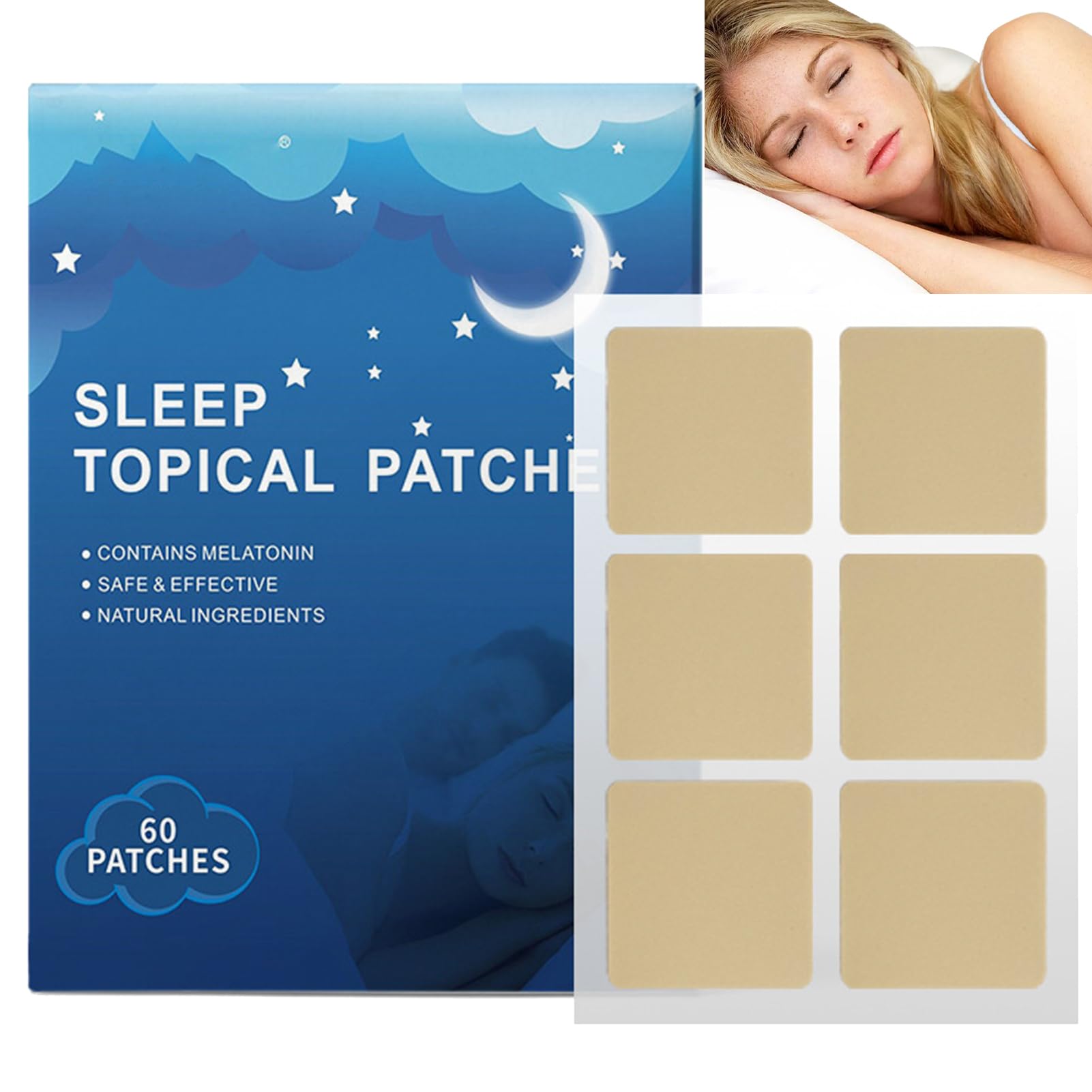 Neamou Men's A Sleep Patches For Dults | Easily Bsorbed Stickers With Strong Dhesion For Sleep | Nd Wo Business Trips Patches For Irplane, Trucks, Home, Hotel, Car, Ship
